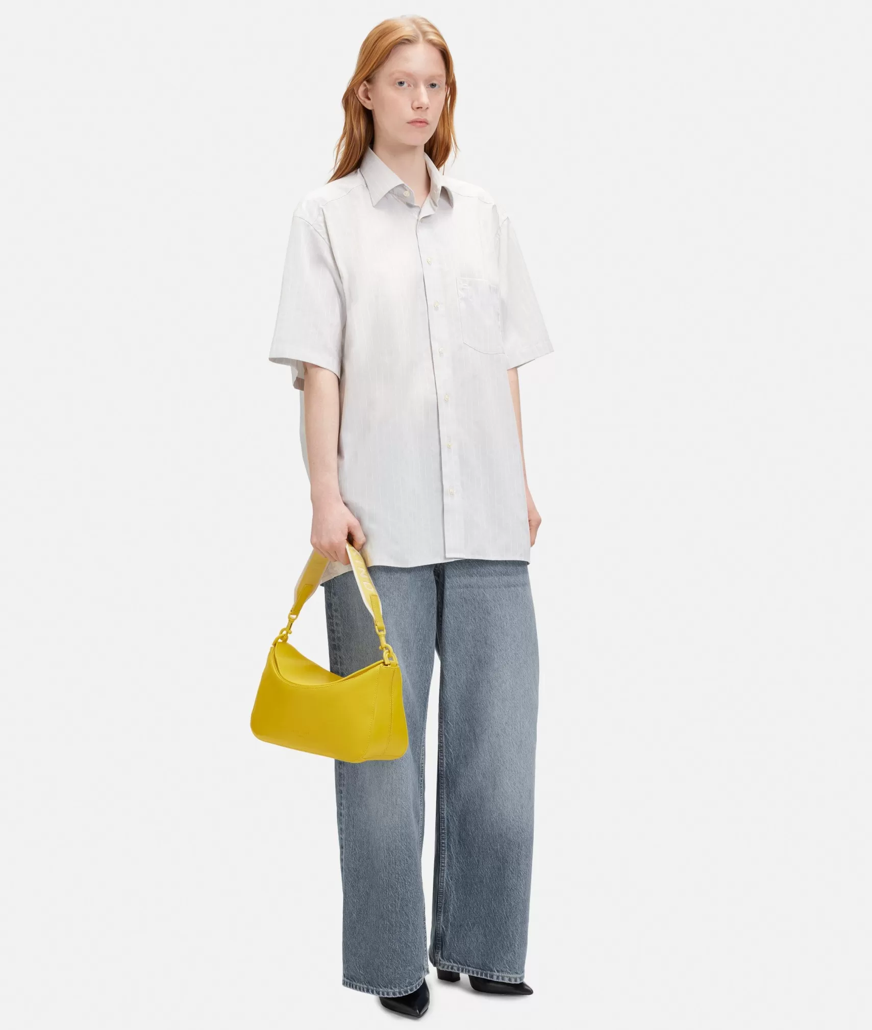 LIEBESKIND BERLIN Leather Bags | Shoulder Bags>Alessa Shoulder Bag S lemon