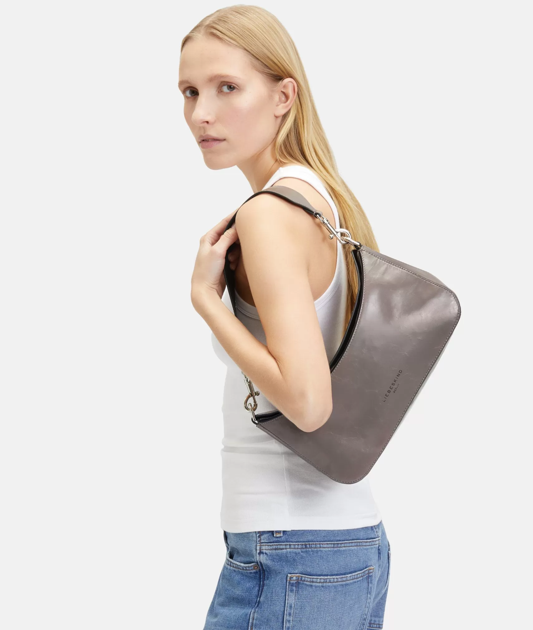 LIEBESKIND BERLIN Leather Bags | Shoulder Bags>Alessa Shoulder-Bag S lightbrown