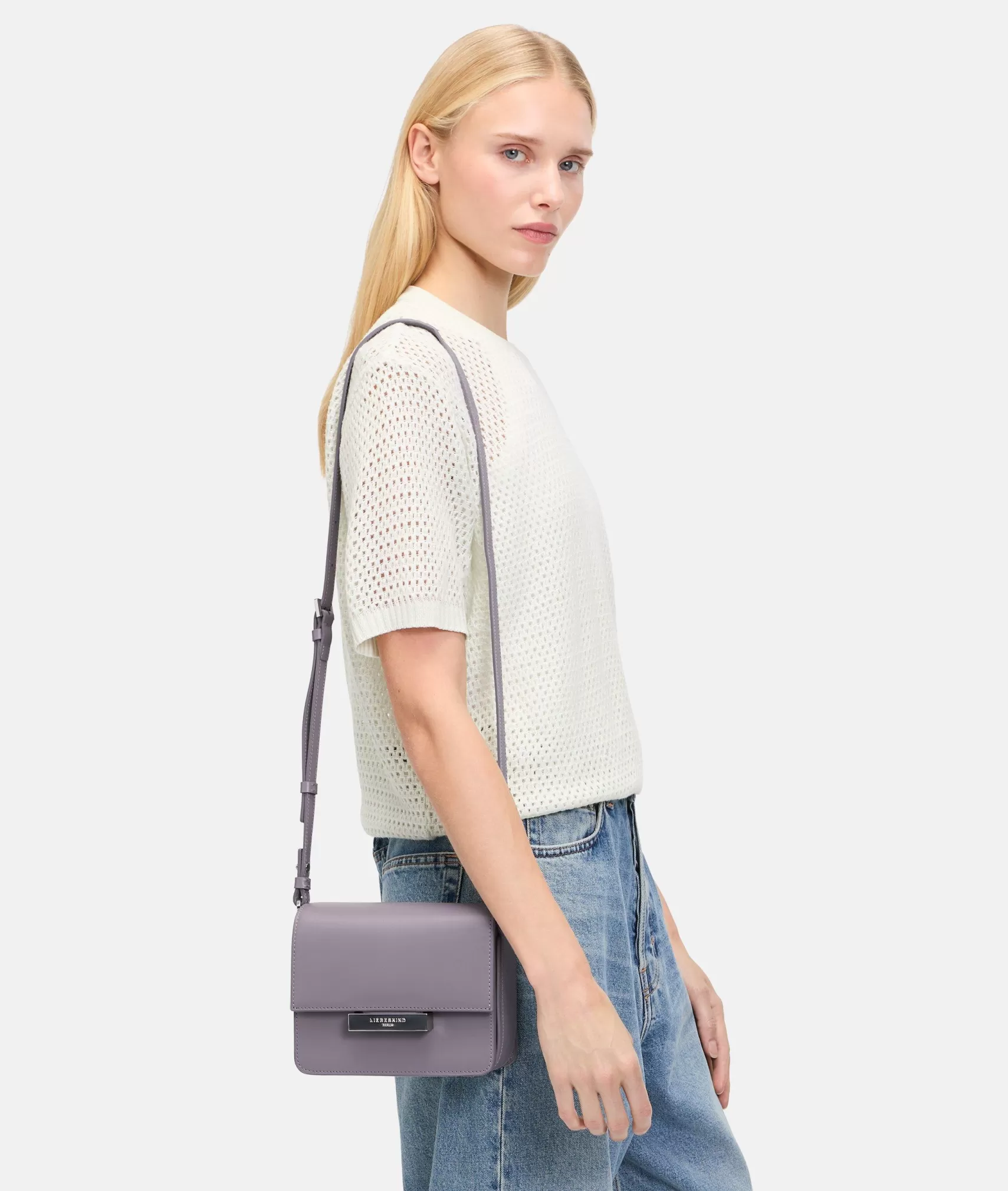 LIEBESKIND BERLIN Bestsellers | Leather Bags>Alex Crossbody S lavender