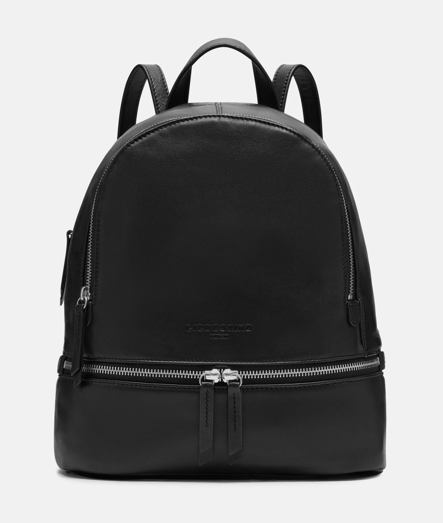 LIEBESKIND BERLIN Leather Bags | Backpacks>Alita Backpack M black