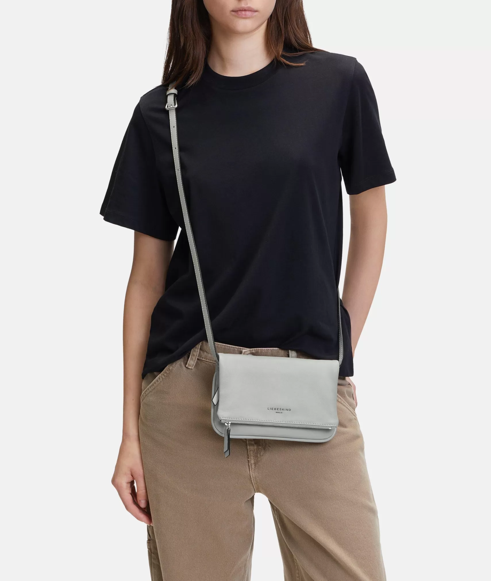 LIEBESKIND BERLIN Sling Bags>Aloe S pigeongrey