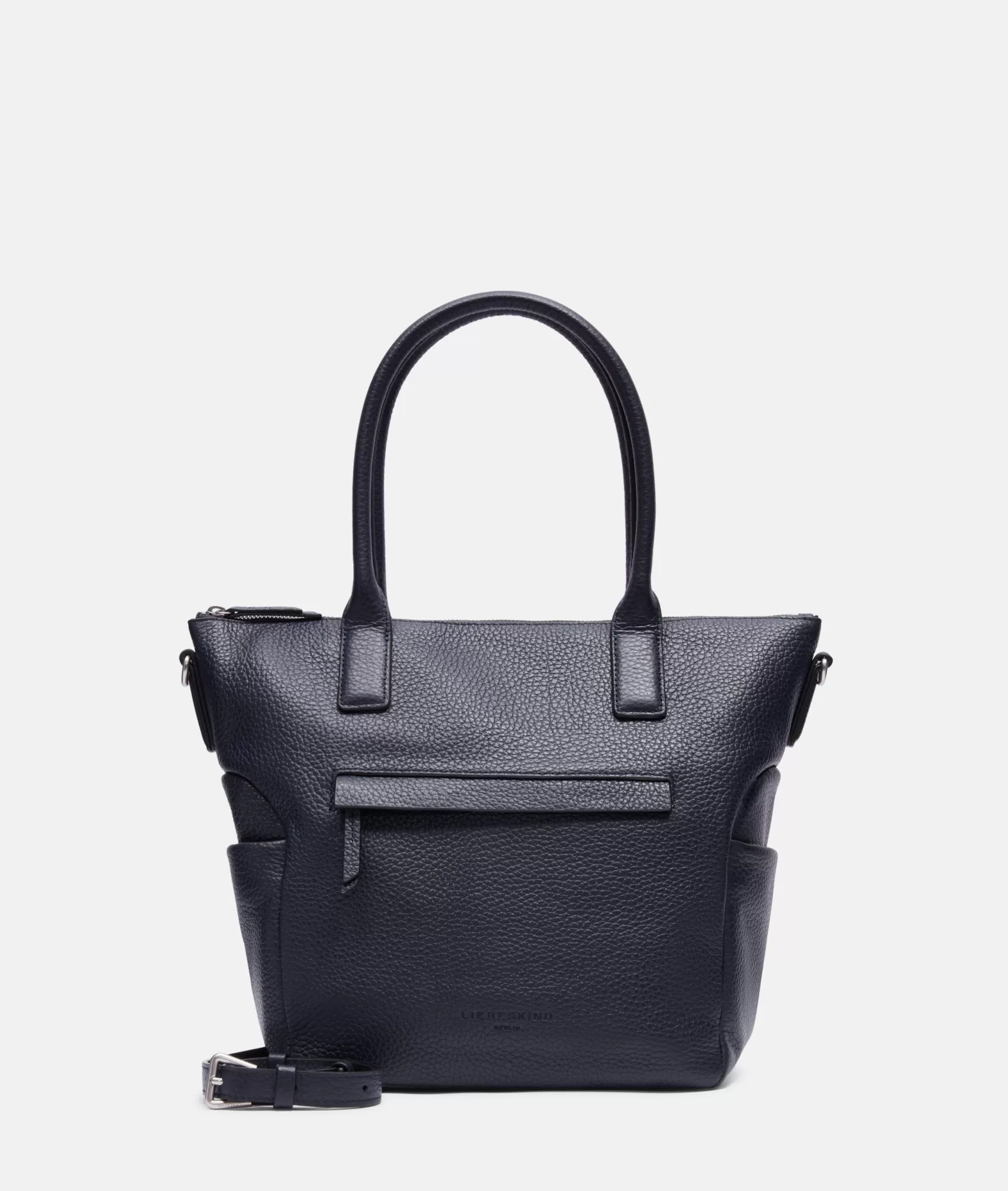 LIEBESKIND BERLIN Leather Bags | Shoulder Bags>Annie Satchel M navy