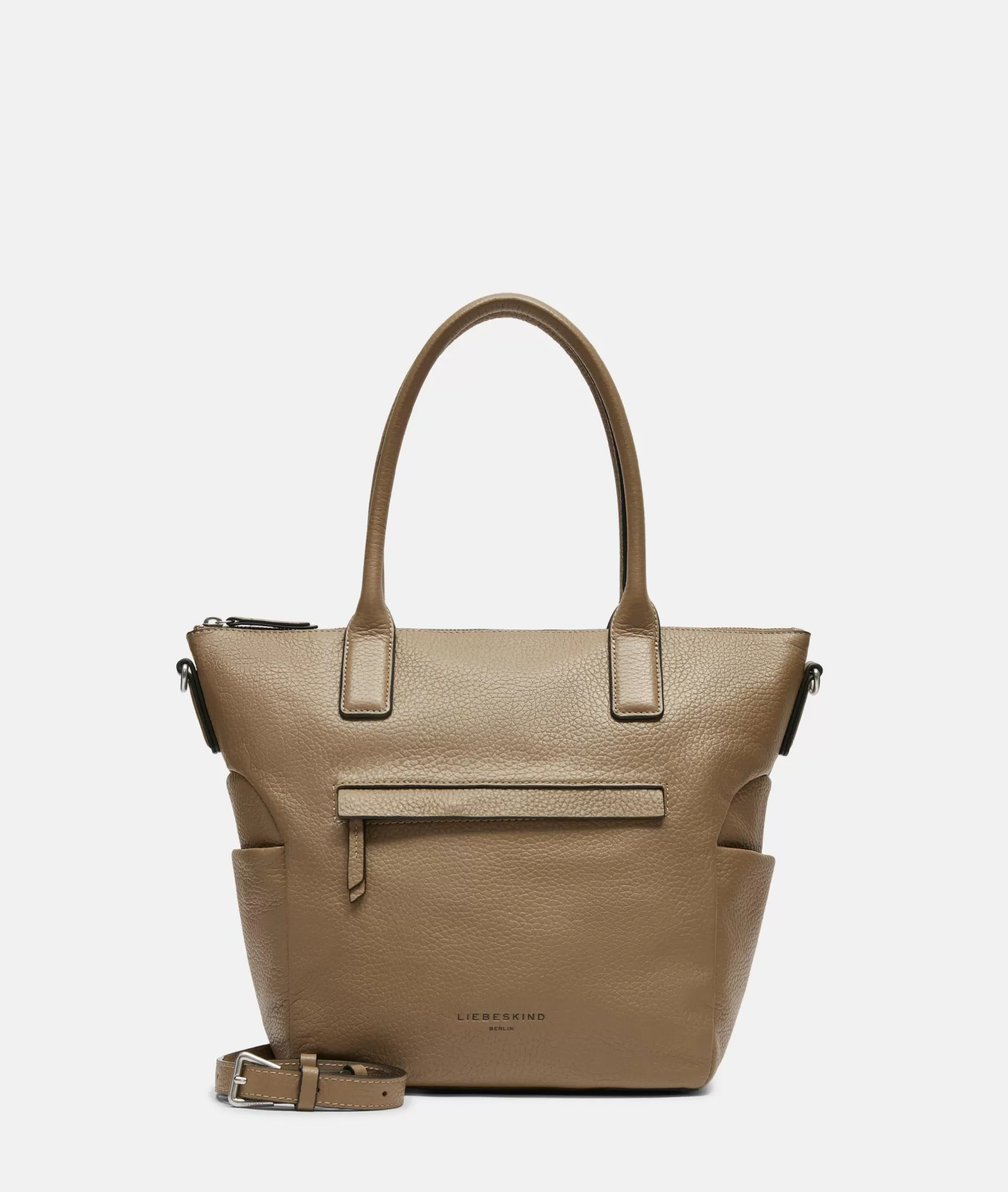 LIEBESKIND BERLIN Leather Bags | Shoulder Bags>Annie Satchel M sandstone