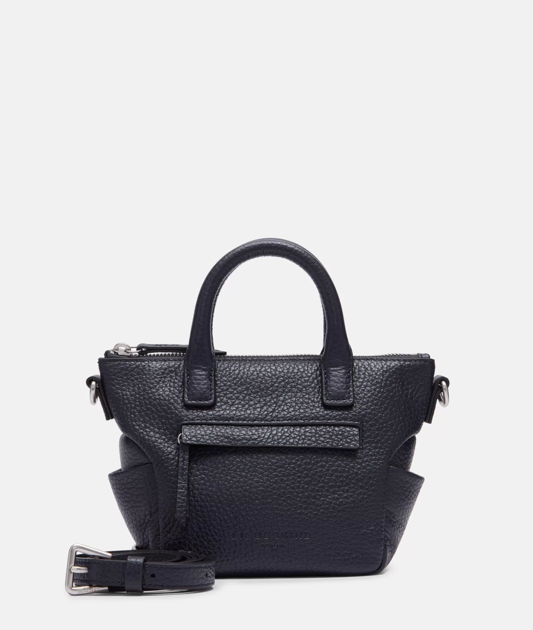 LIEBESKIND BERLIN Leather Bags | Shoulder Bags>Annie Satchel XS navy