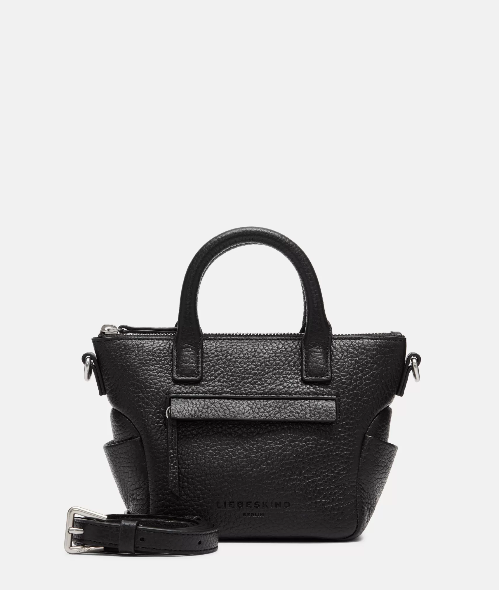 LIEBESKIND BERLIN Leather Bags | Shoulder Bags>Annie Satchel XS black