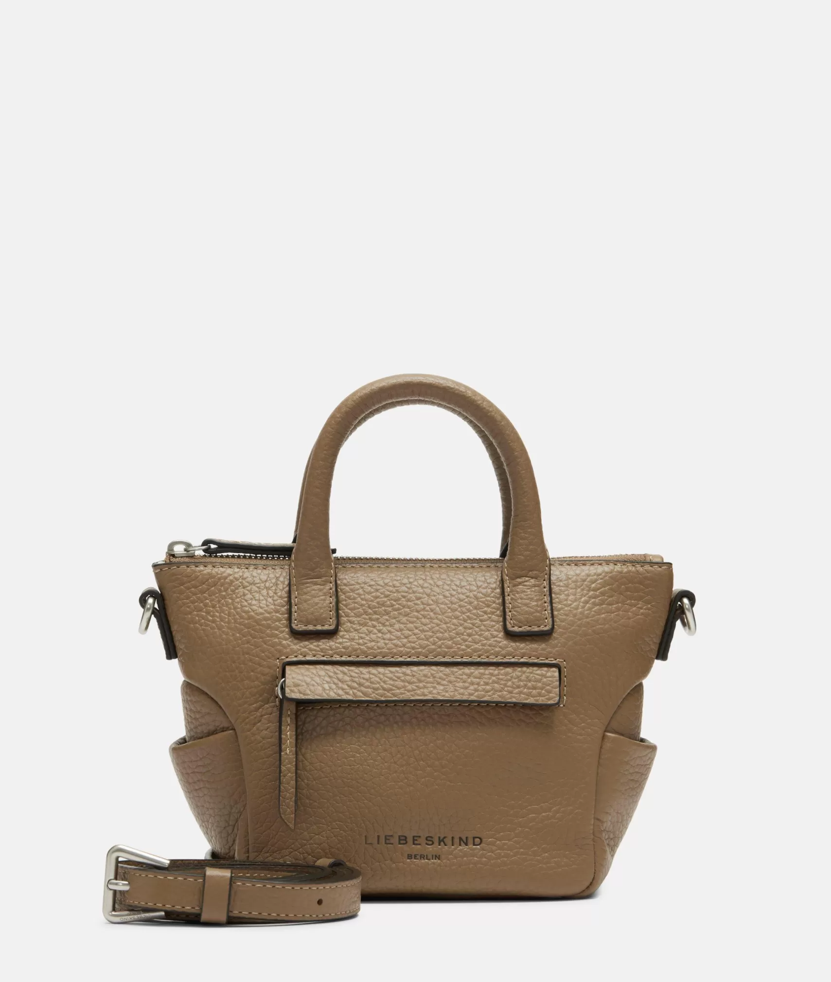 LIEBESKIND BERLIN Leather Bags | Shoulder Bags>Annie Satchel XS sandstone