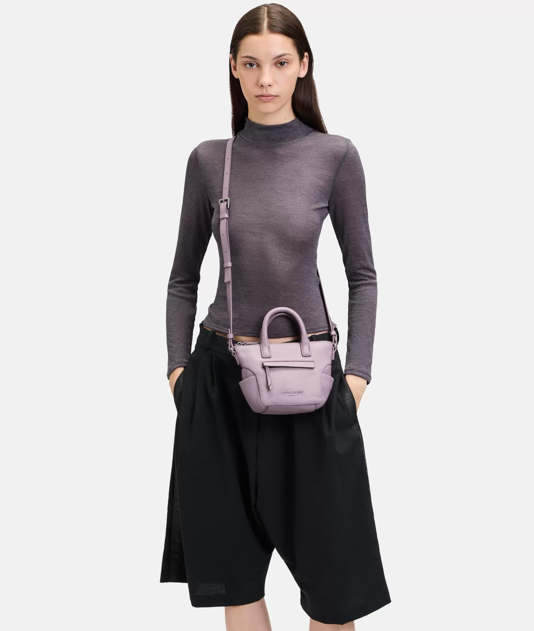 LIEBESKIND BERLIN Leather Bags | Shoulder Bags>Annie Satchel XS lilac