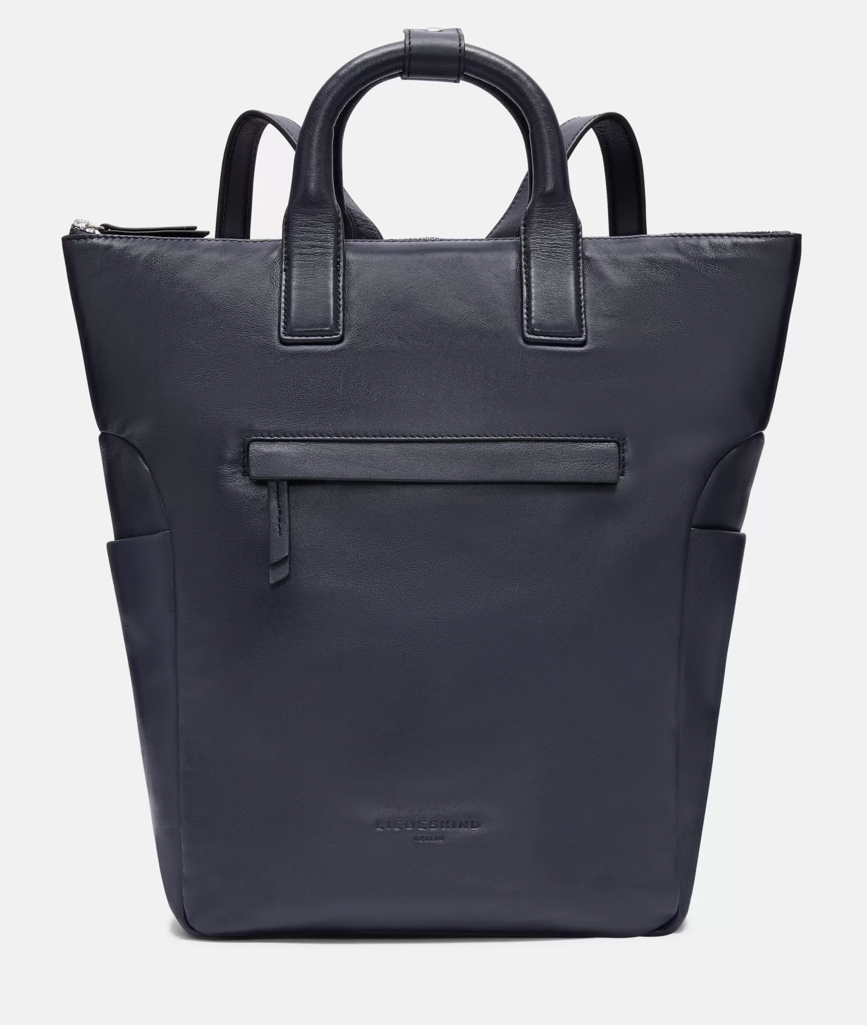 LIEBESKIND BERLIN Leather Bags | Backpacks>Backpack navy