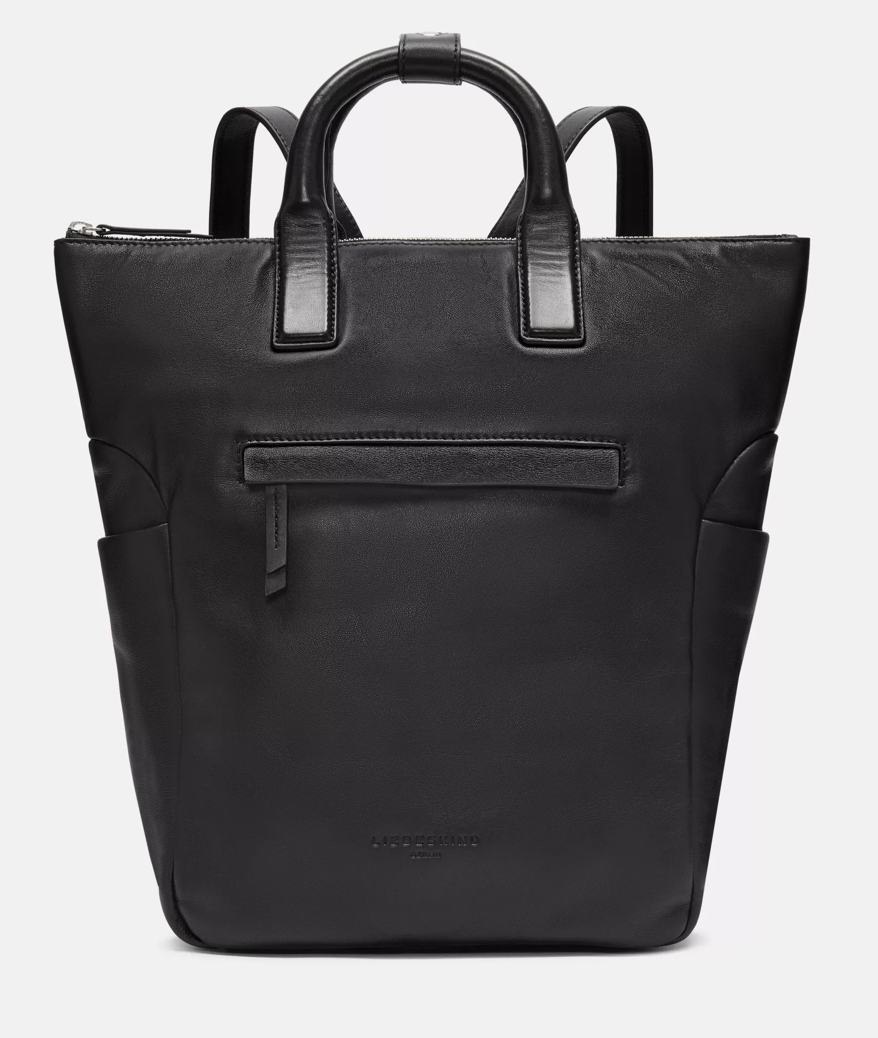 LIEBESKIND BERLIN Leather Bags | Backpacks>Backpack black