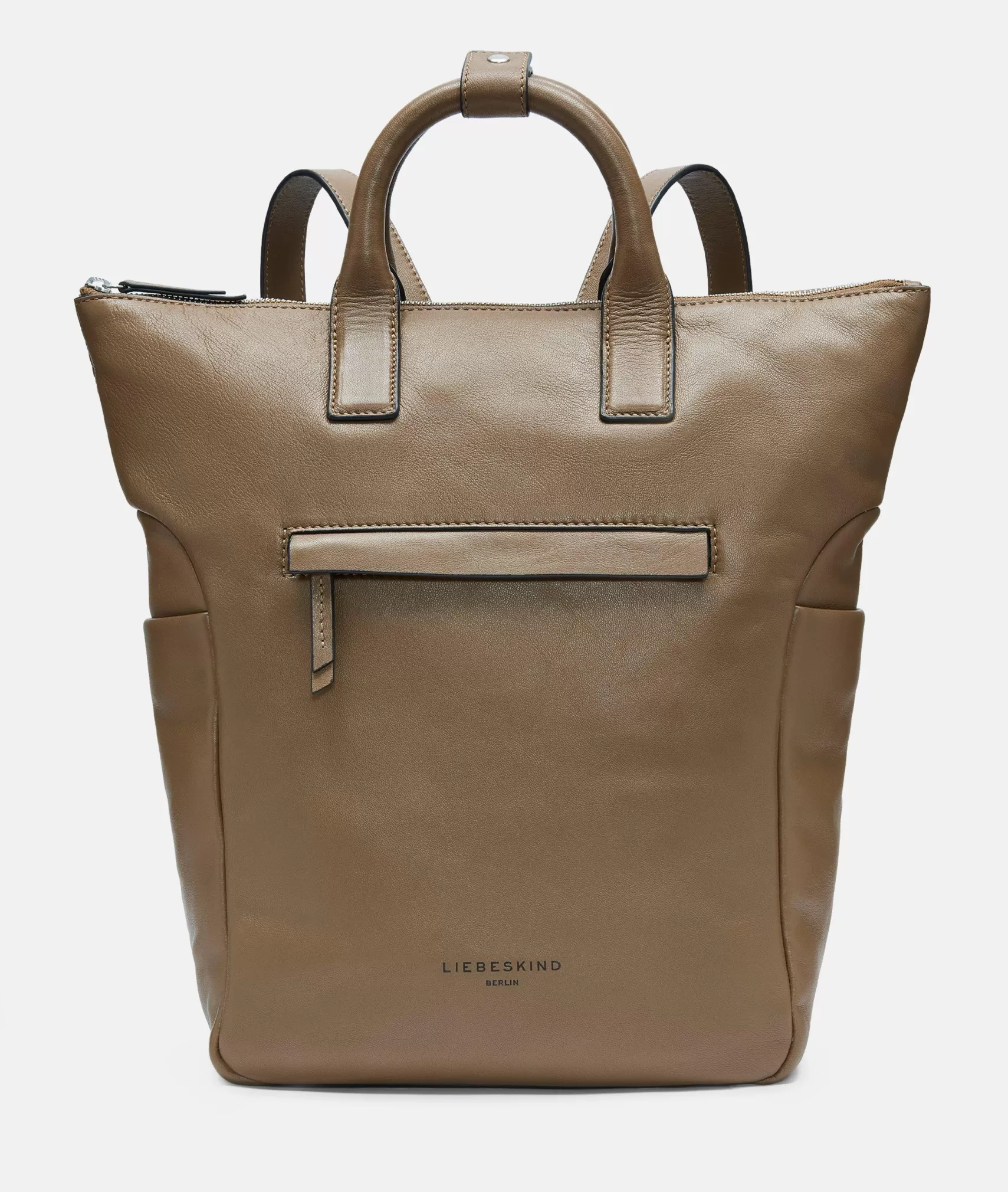 LIEBESKIND BERLIN Leather Bags | Backpacks>Backpack sandstone