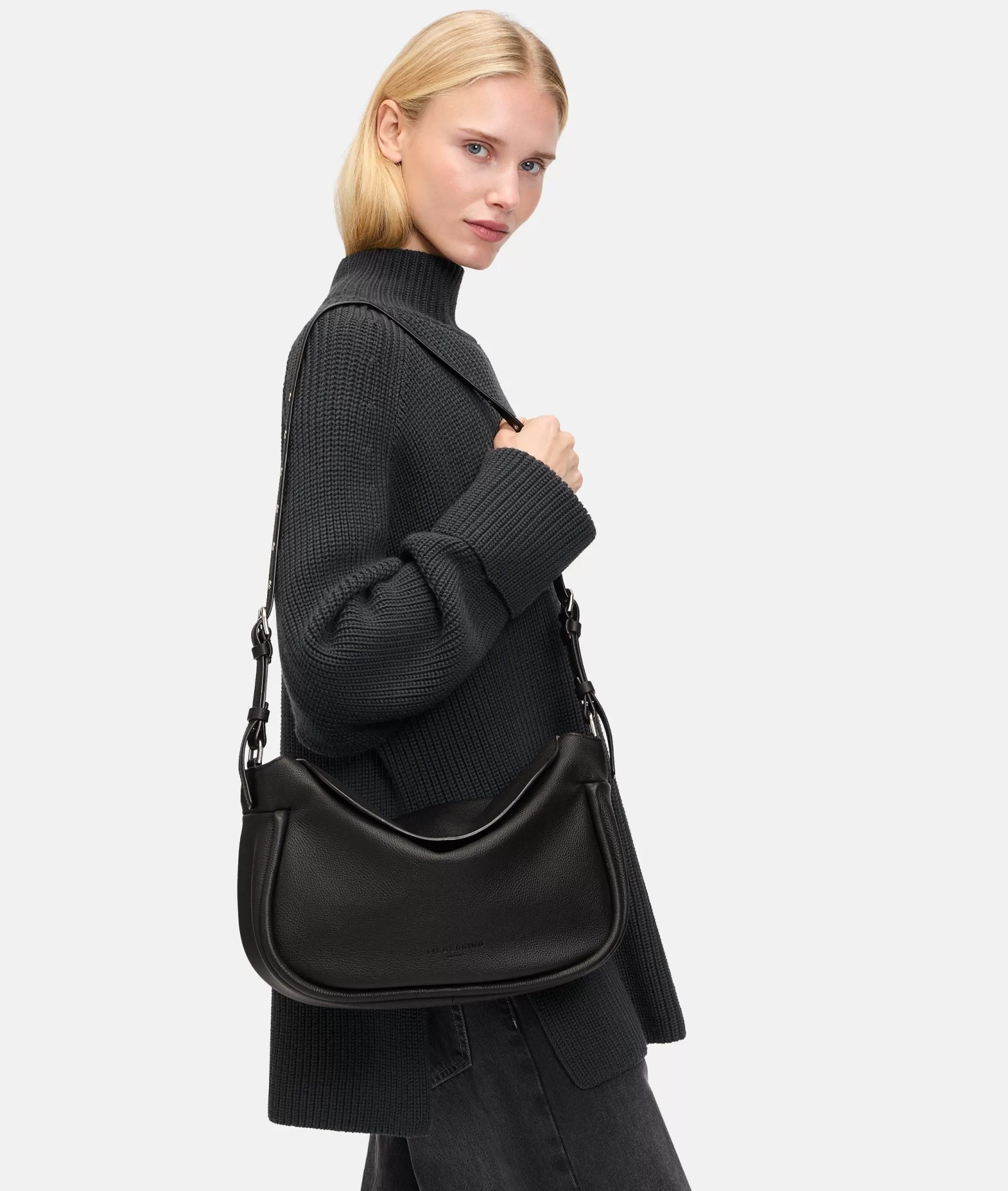 LIEBESKIND BERLIN Leather Bags | Shoulder Bags>Bag black