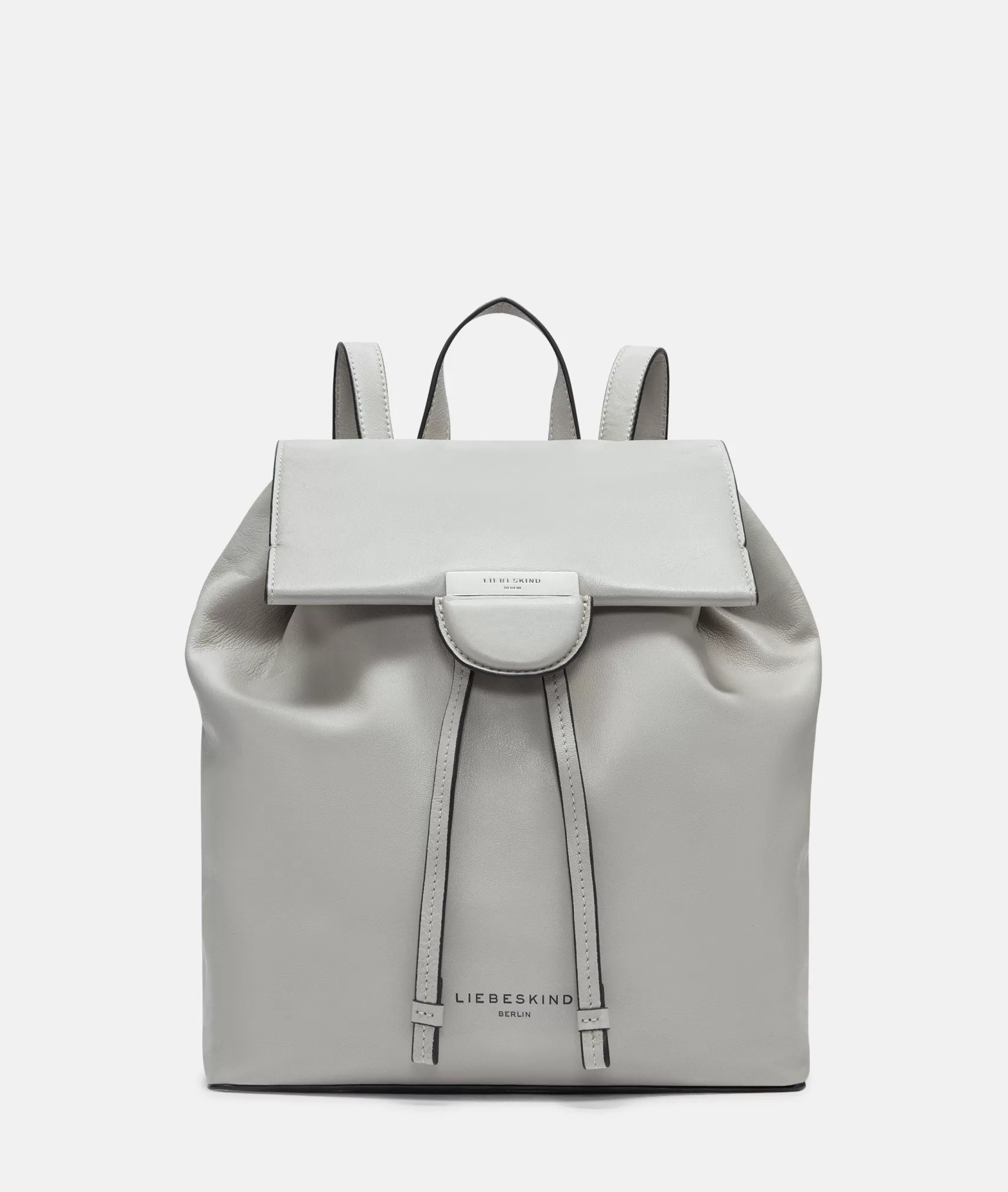 LIEBESKIND BERLIN Leather Bags | Backpacks>Brigid Backpack M pigeongrey