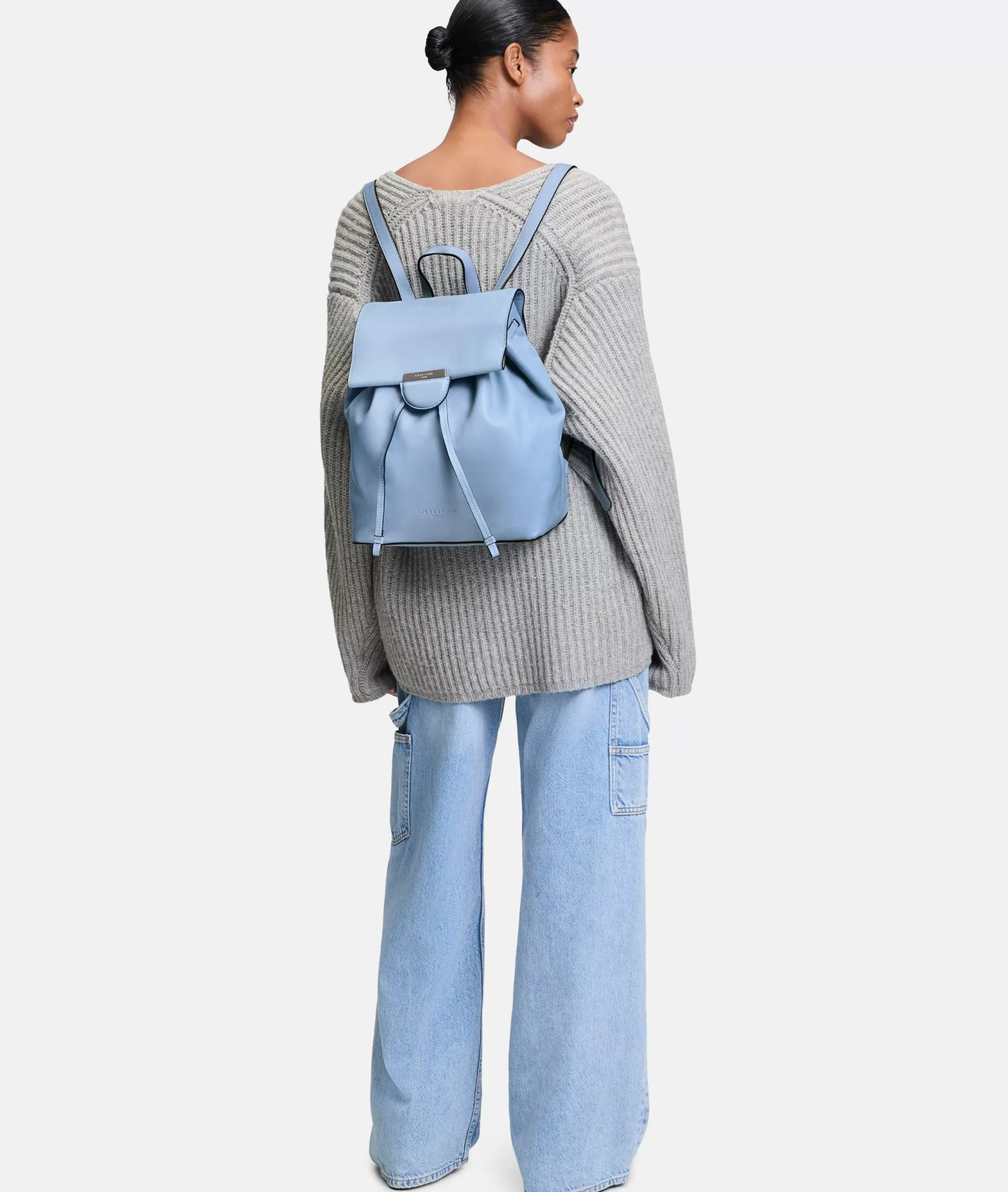 LIEBESKIND BERLIN Leather Bags | Backpacks>Brigid Backpack M skyblue