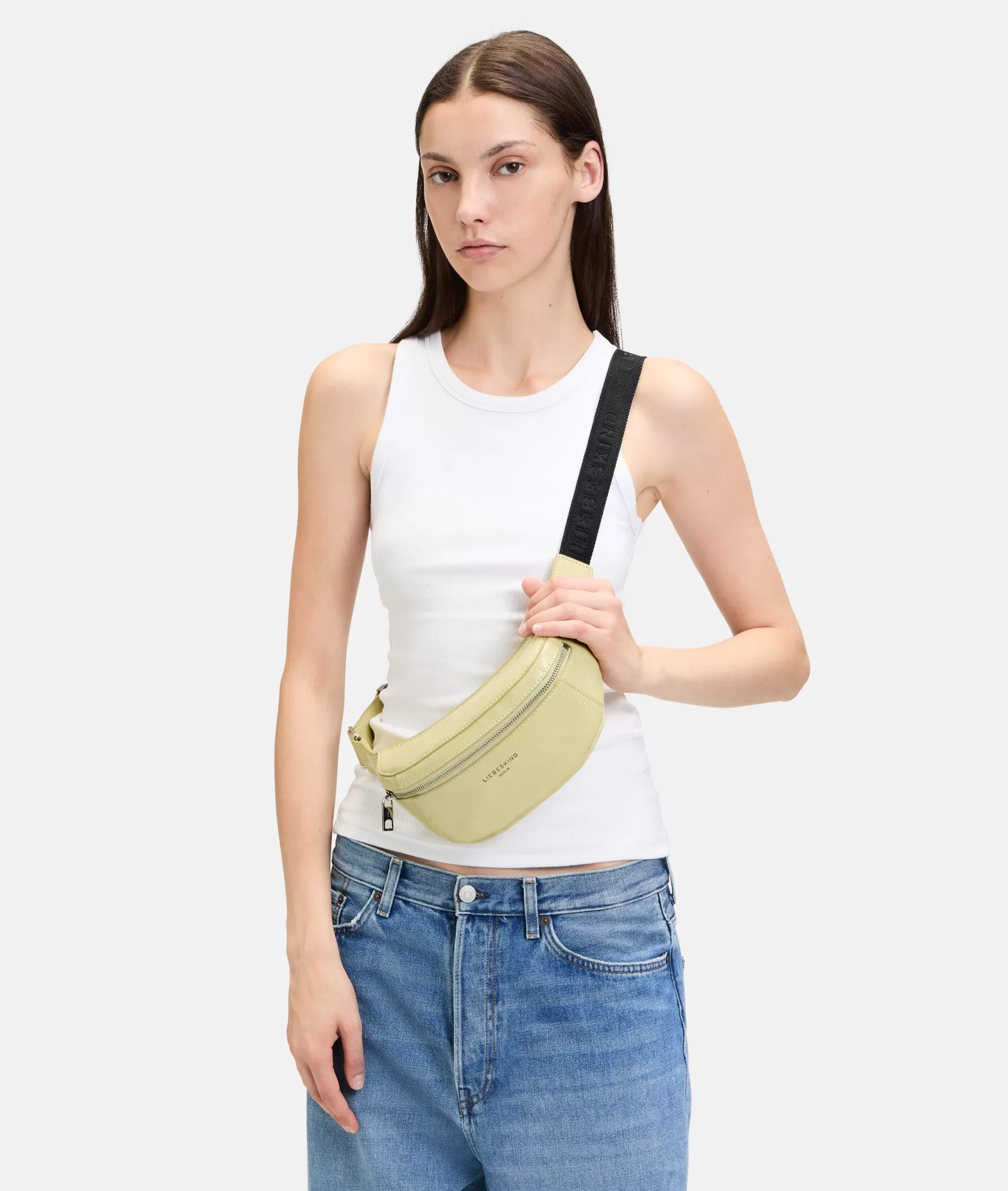 LIEBESKIND BERLIN Leather Bags | Belt Bags>Chudy Belt Bag S lightlemon