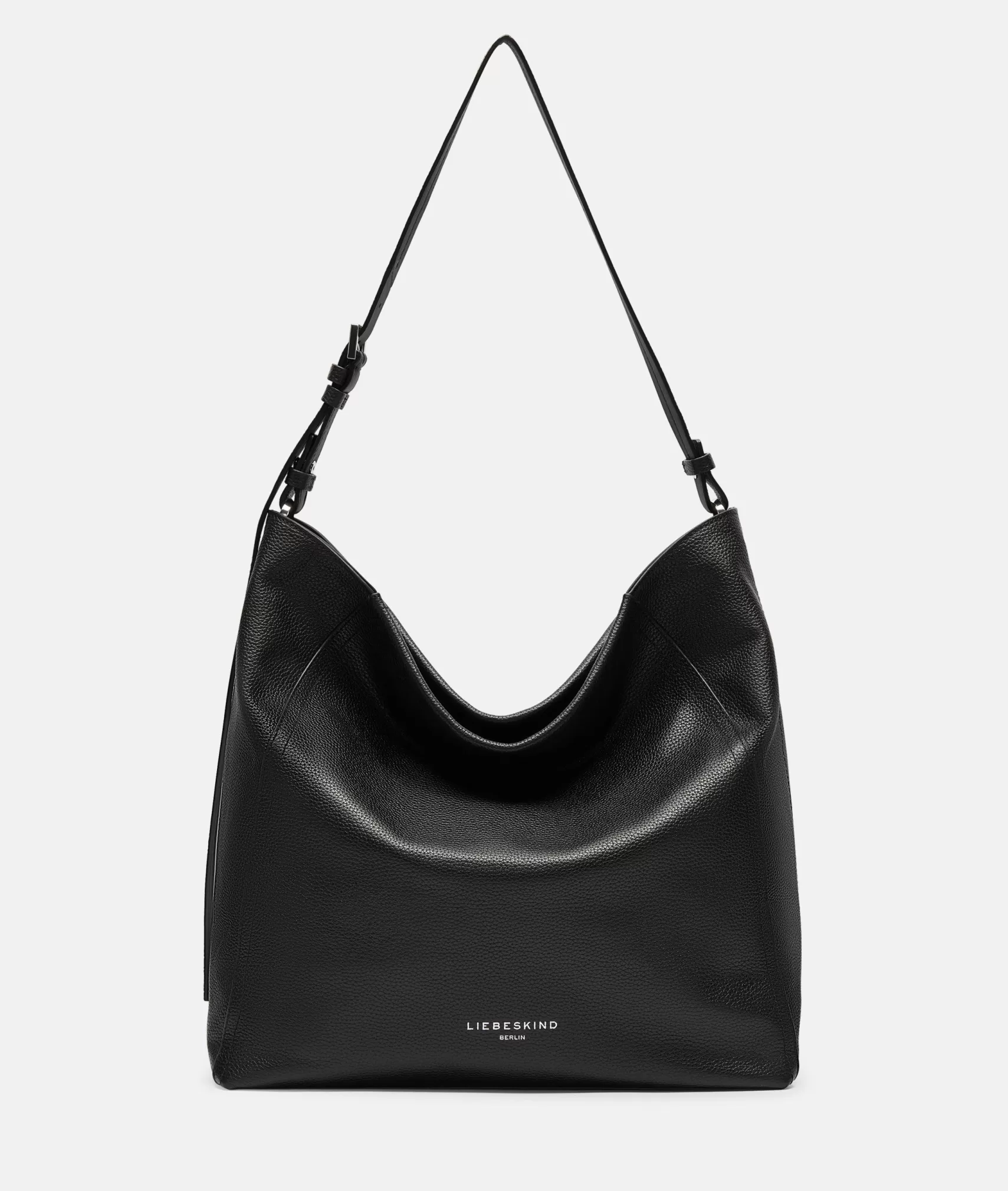 LIEBESKIND BERLIN Leather Bags | Shoulder Bags>Chudy Hobo L black