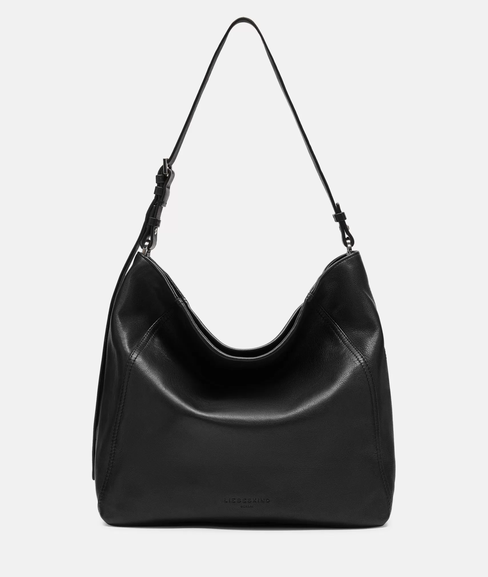 LIEBESKIND BERLIN Business Bags | Leather Bags>Chudy Hobo L black