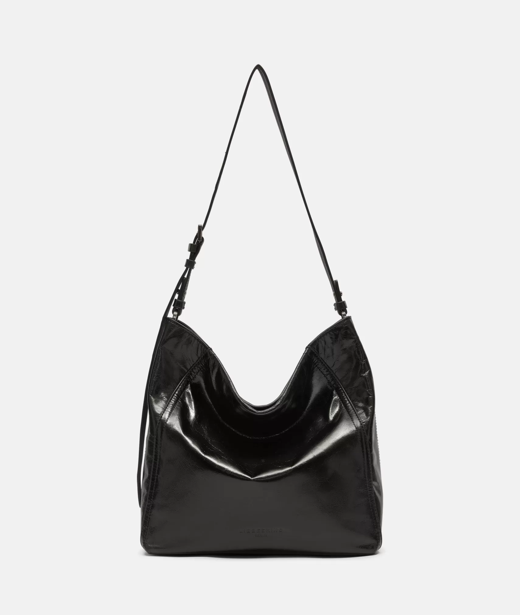 LIEBESKIND BERLIN Business Bags | Leather Bags>Chudy Hobo M black