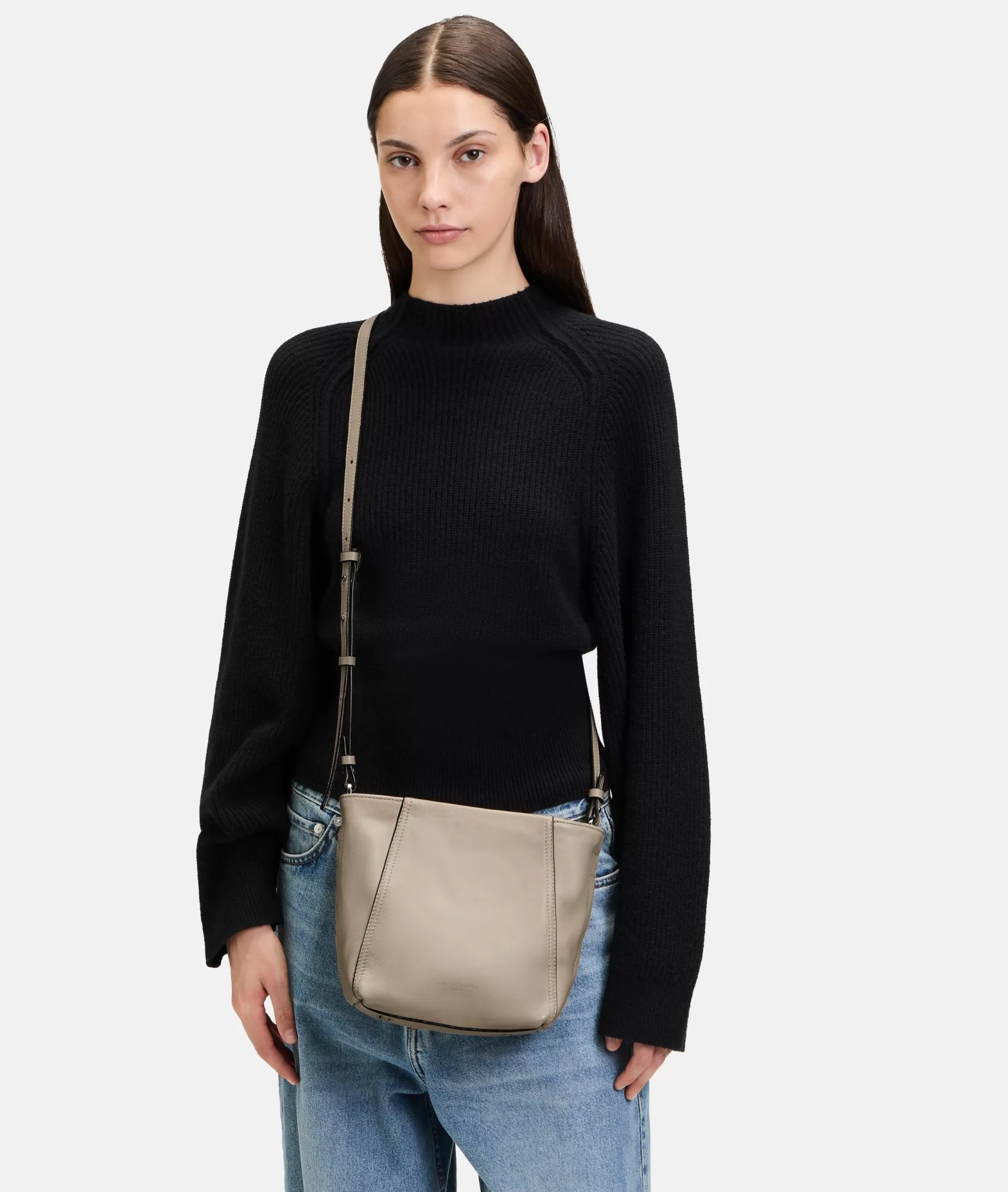 LIEBESKIND BERLIN Leather Bags | Shoulder Bags>Chudy Hobo S beige