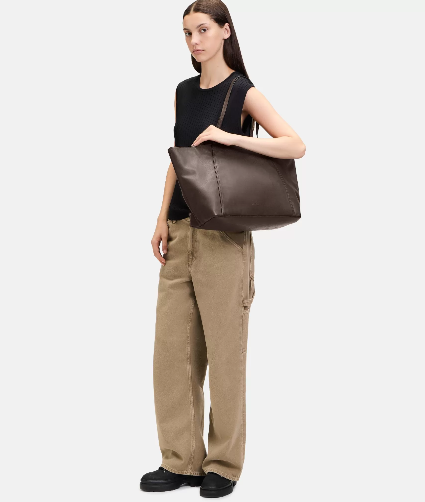 LIEBESKIND BERLIN Business Bags | Leather Bags>Chudy Shopper L cinnamon