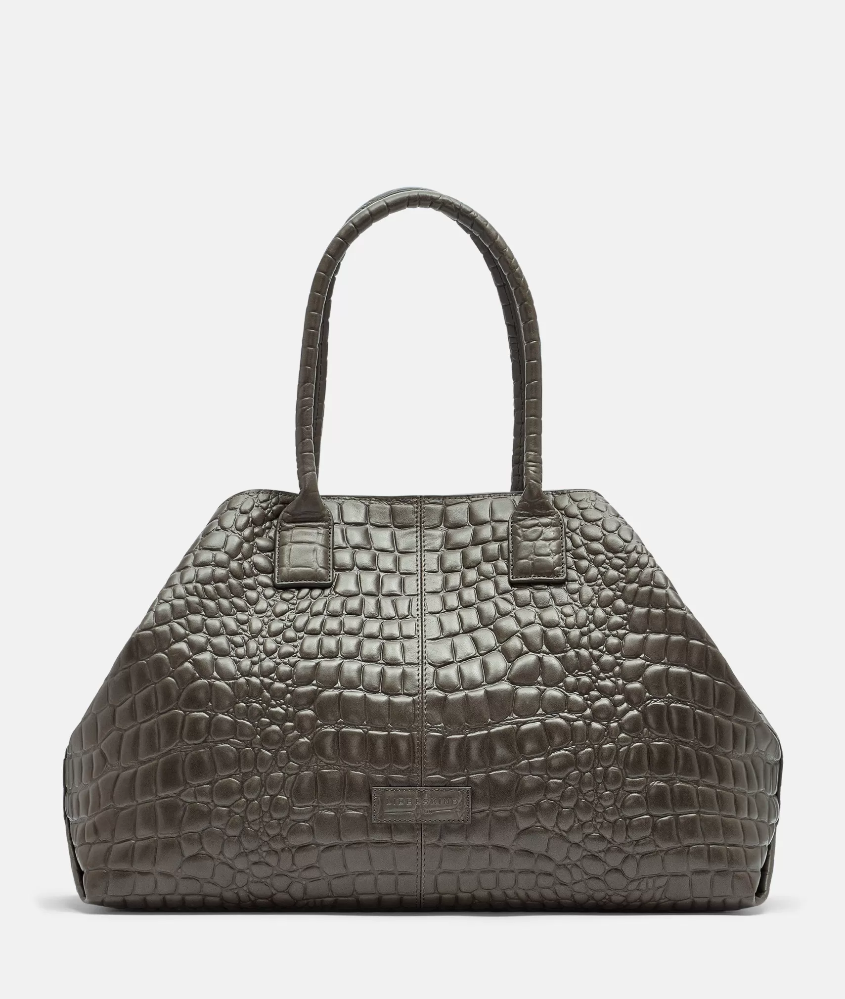 LIEBESKIND BERLIN Leather Bags | Shopper>Croco Chelsea Shopper L mocca