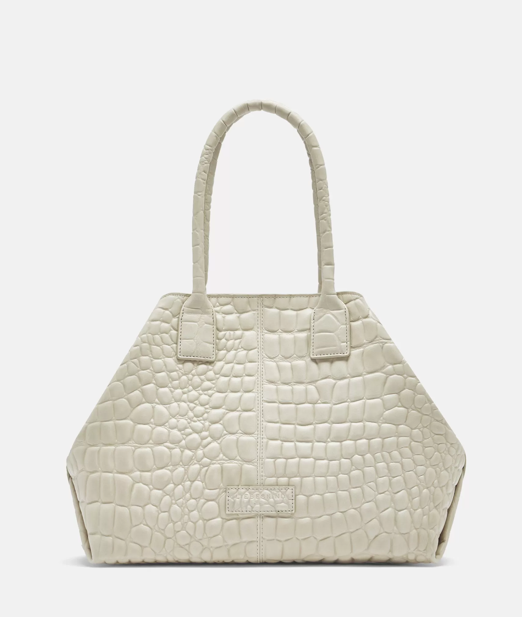 LIEBESKIND BERLIN Leather Bags | Shopper>Croco Chelsea Shopper M cream