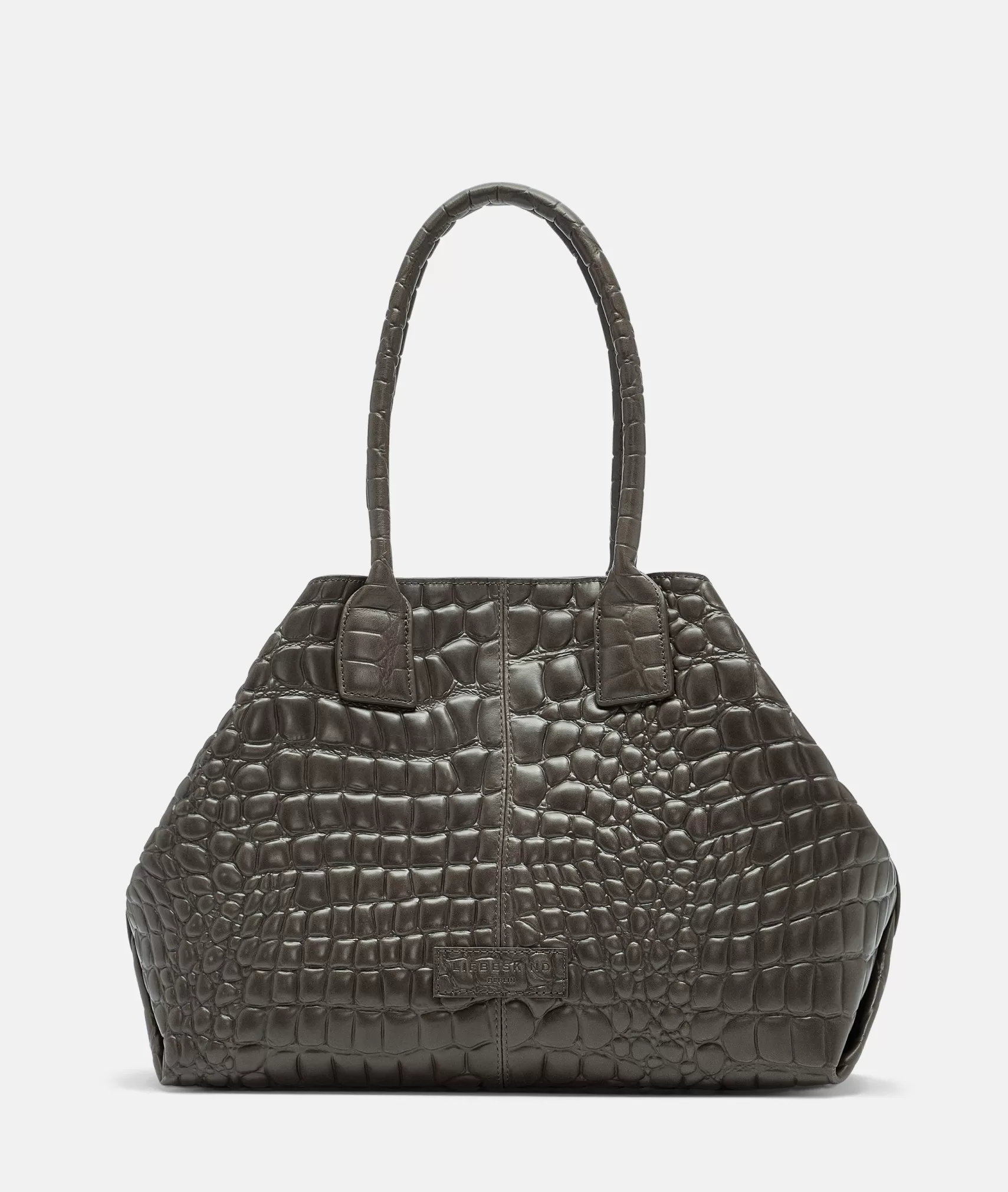 LIEBESKIND BERLIN Leather Bags | Shopper>Croco Chelsea Shopper M mocca