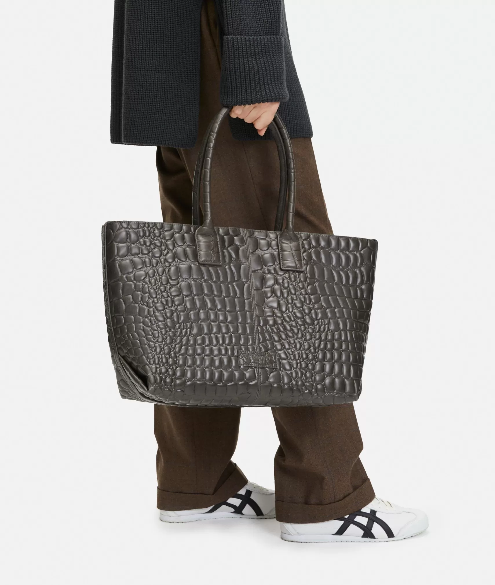 LIEBESKIND BERLIN Leather Bags | Shopper>Croco Chelsea Shopper M mocca