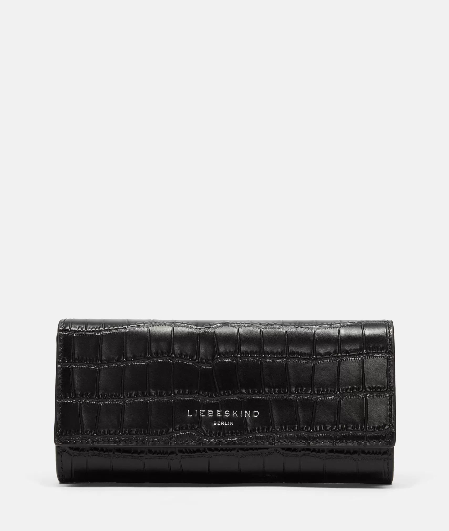 LIEBESKIND BERLIN Large Purses>Croco Lora Valentina black