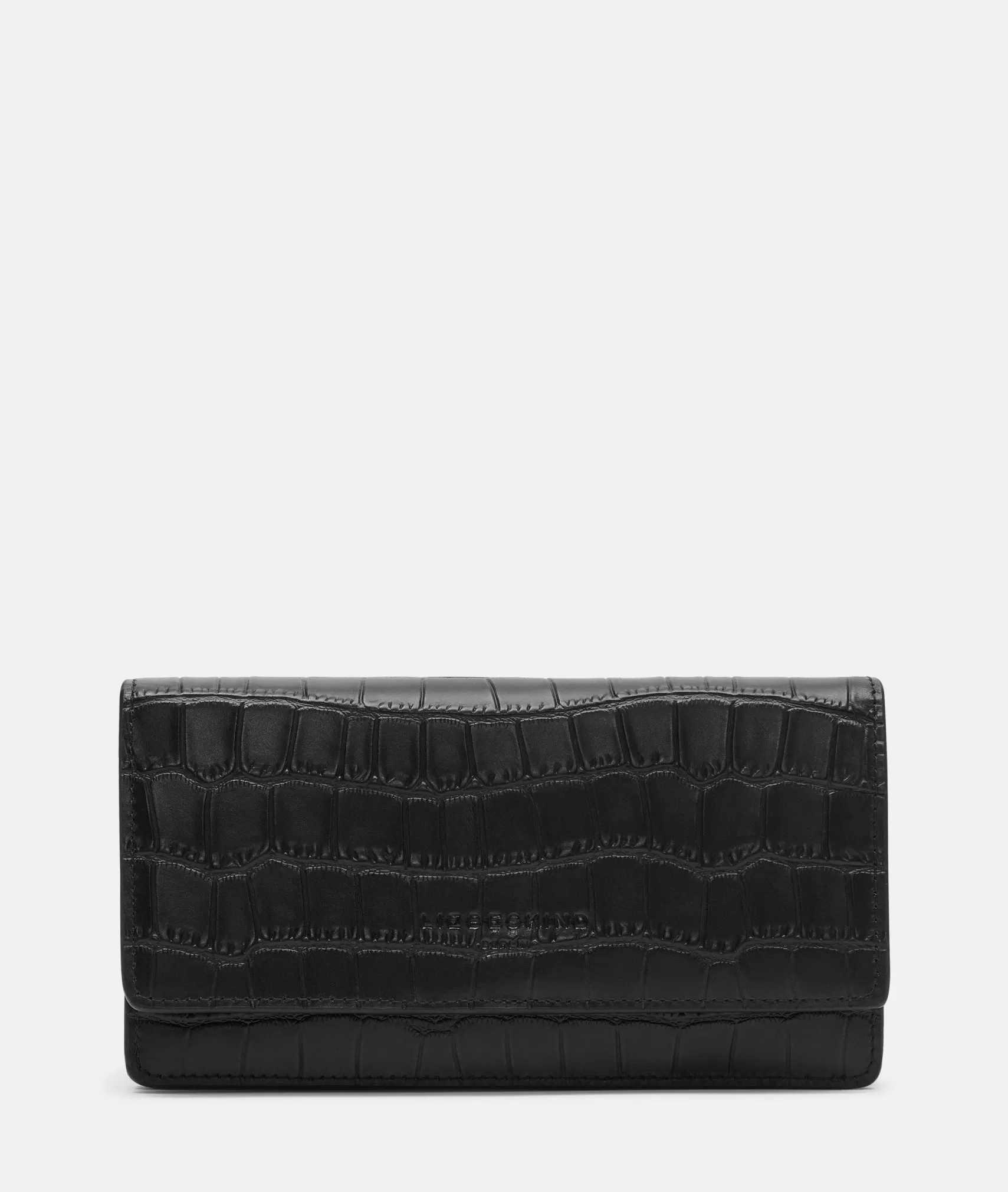 LIEBESKIND BERLIN Large Purses>Croco Lou Slam black