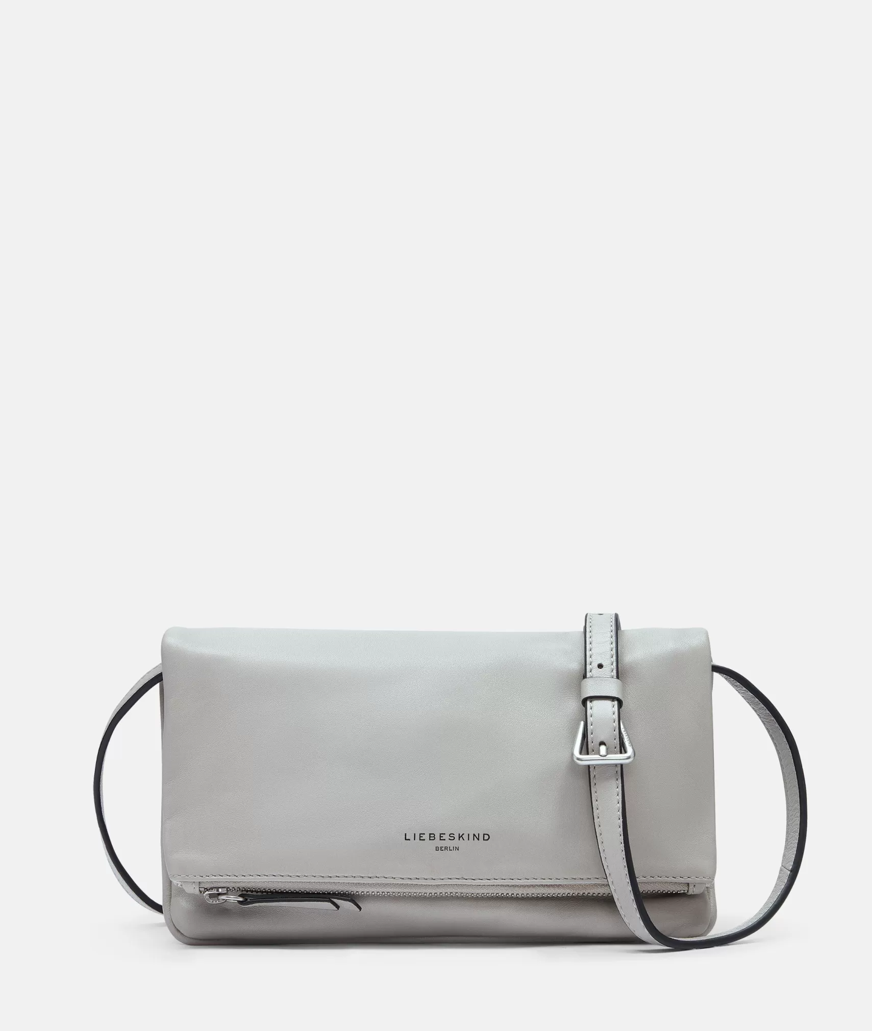 LIEBESKIND BERLIN Leather Bags | Sling Bags>Crossbody pigeongrey