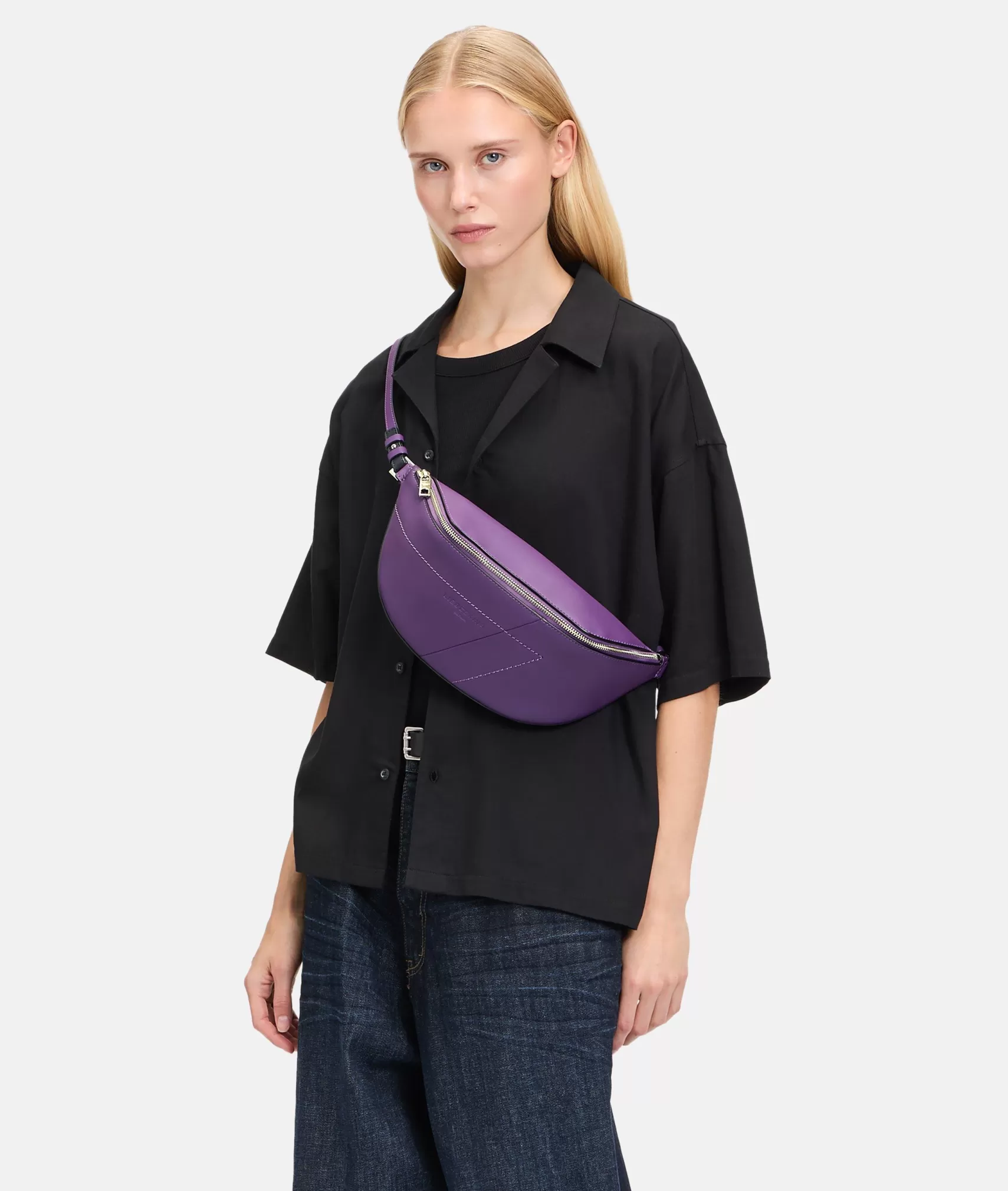 LIEBESKIND BERLIN Bestsellers | Leather Bags>Edda Belt Bag M purple