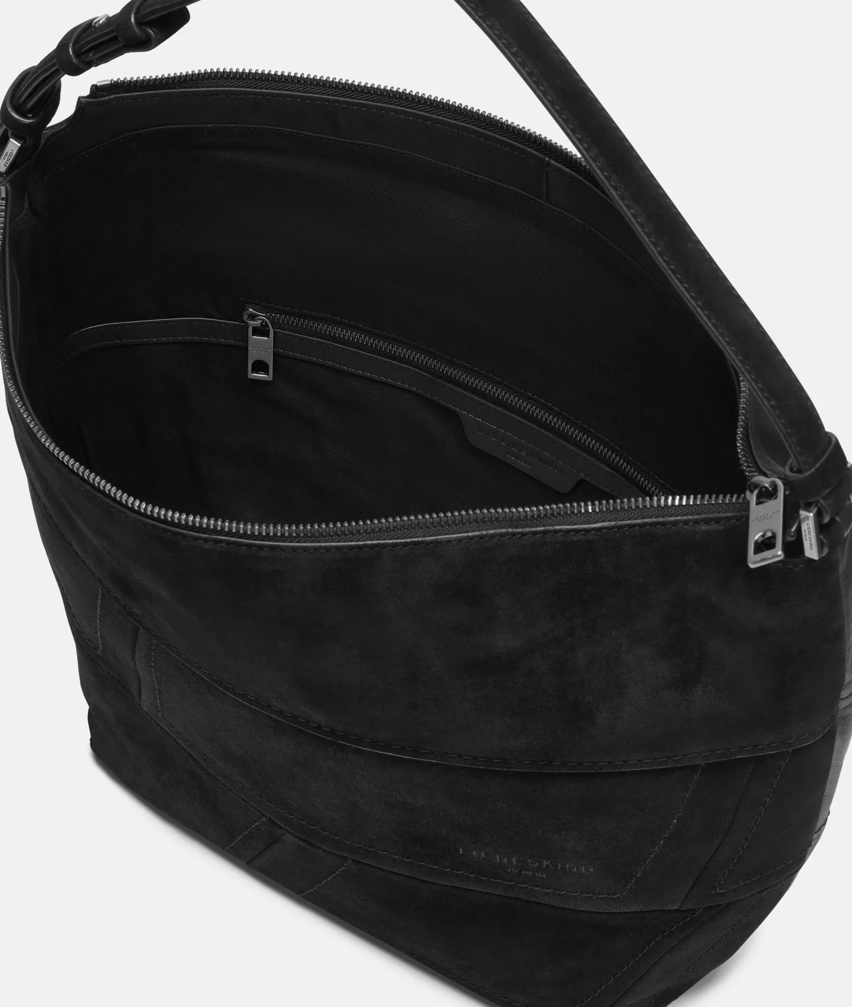 LIEBESKIND BERLIN Bestsellers | Leather Bags>Edda Hobo M black