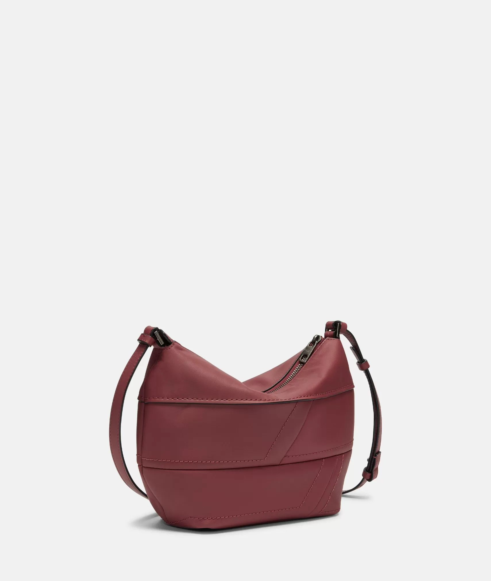 LIEBESKIND BERLIN Leather Bags | Shoulder Bags>Edda Hobo S bordeaux