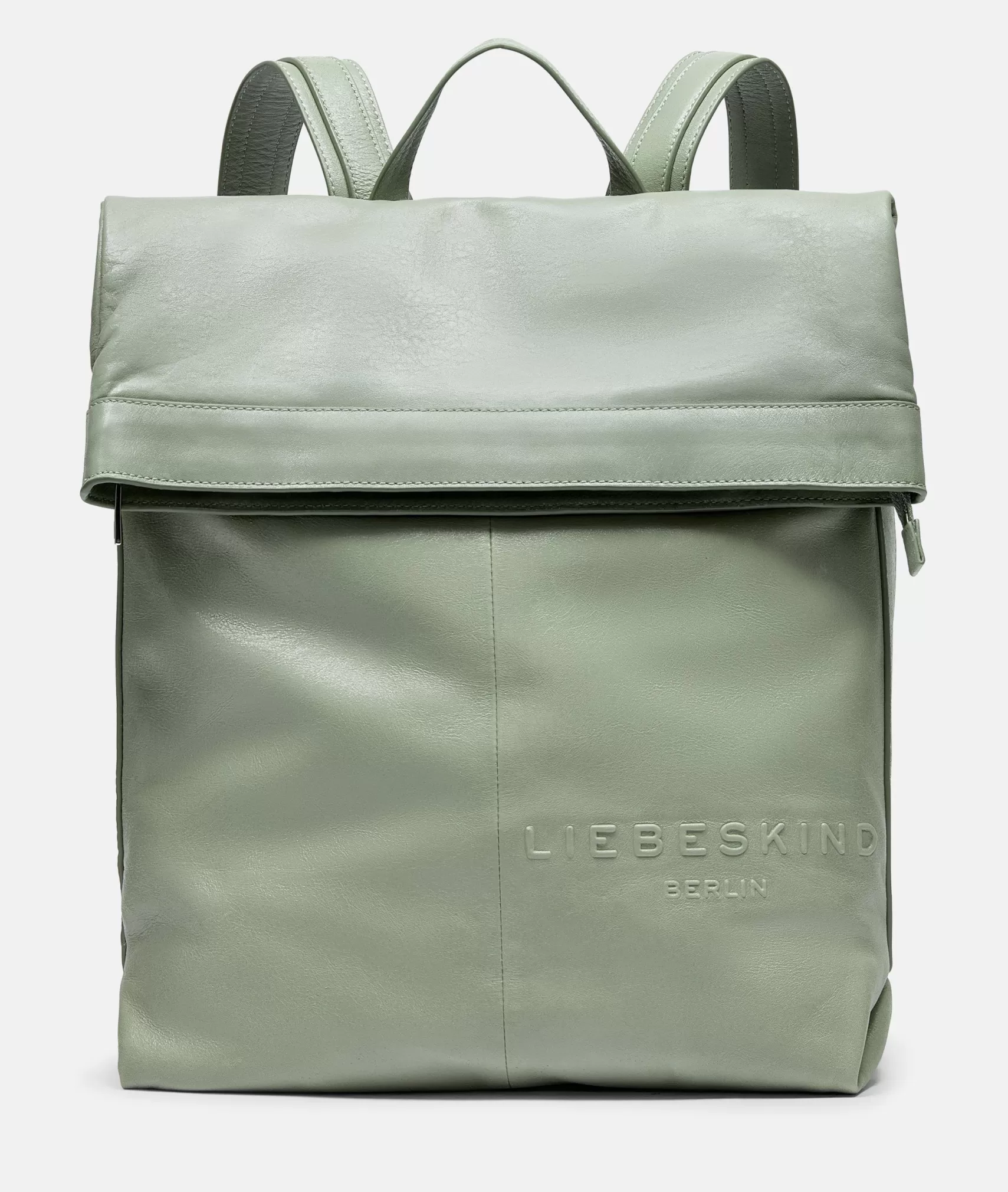 LIEBESKIND BERLIN Leather Bags | Backpacks>Elvira Backpack sagegreen