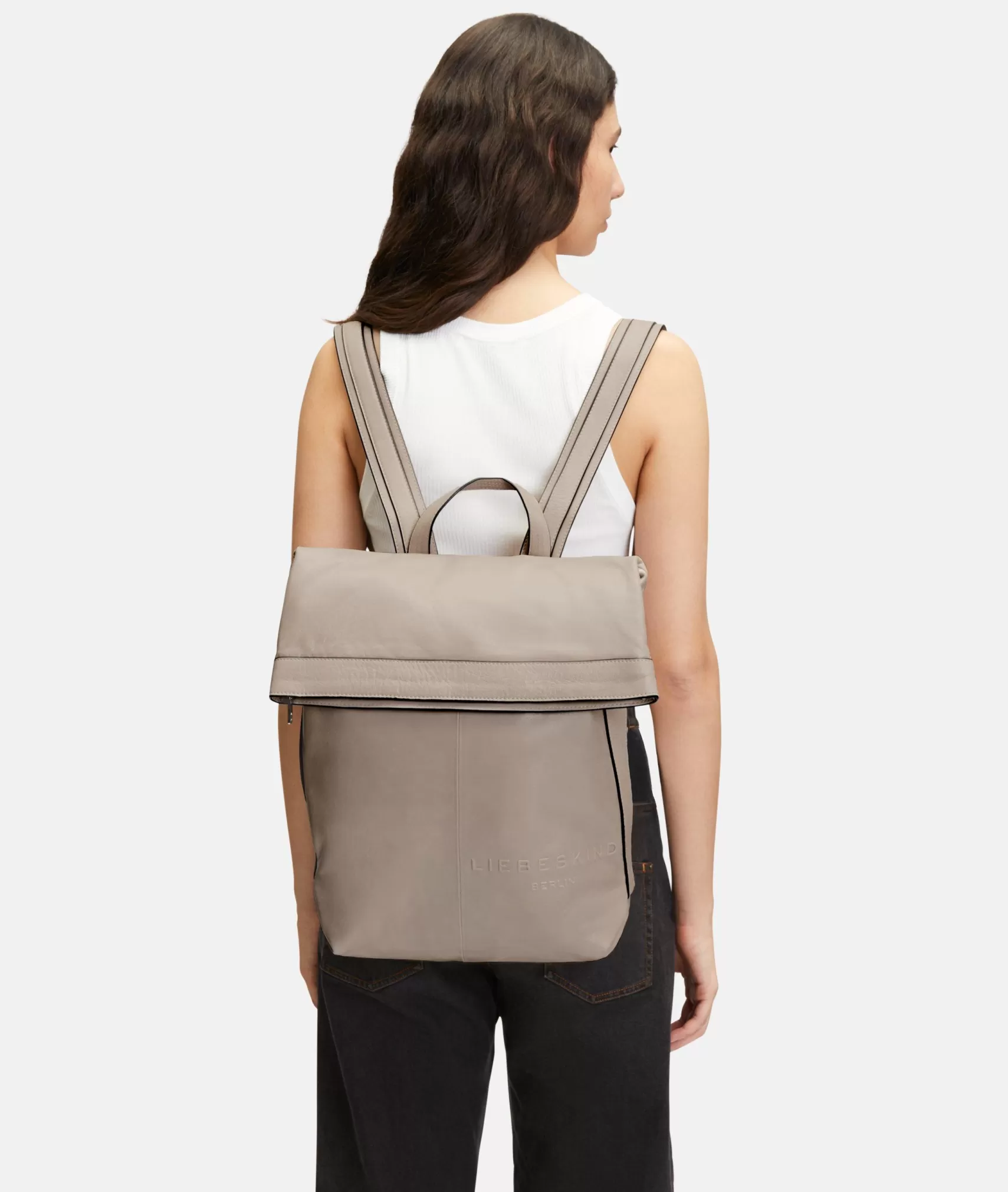 LIEBESKIND BERLIN Leather Bags | Backpacks>Elvira Backpack beige