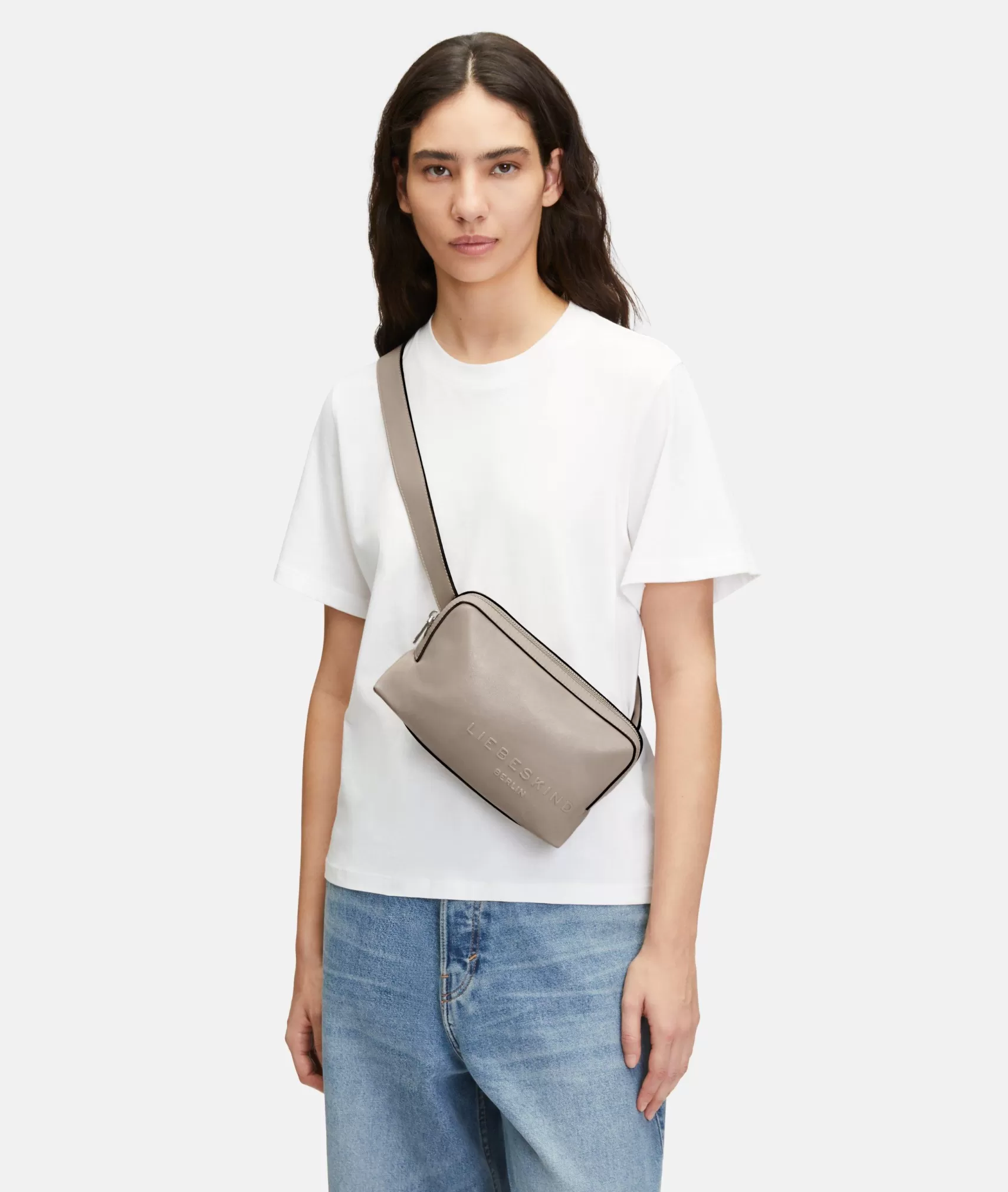 LIEBESKIND BERLIN Leather Bags | Belt Bags>Elvira Belt-Bag S beige