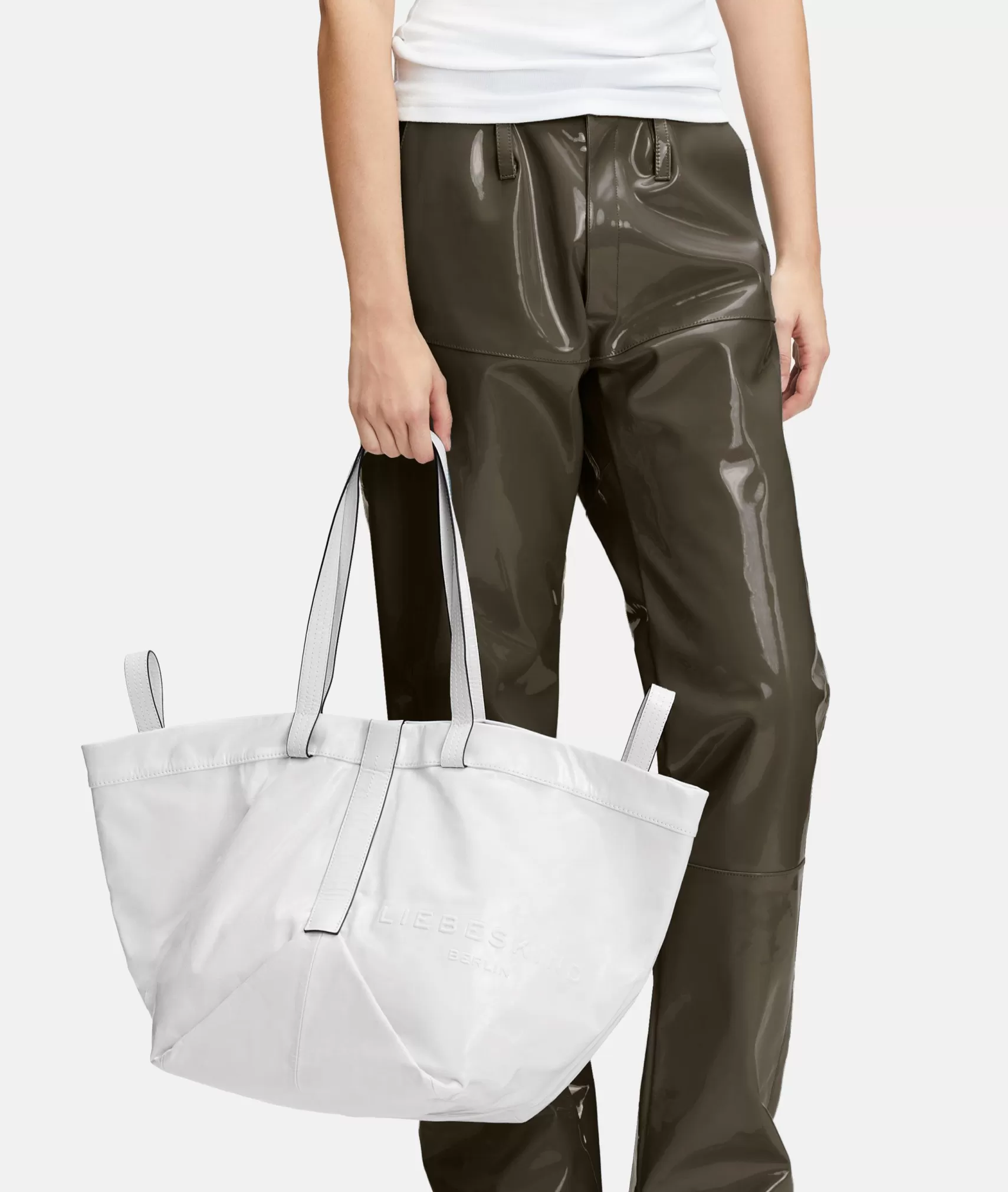 LIEBESKIND BERLIN Leather Bags | Shopper>Elvira Shopper L white