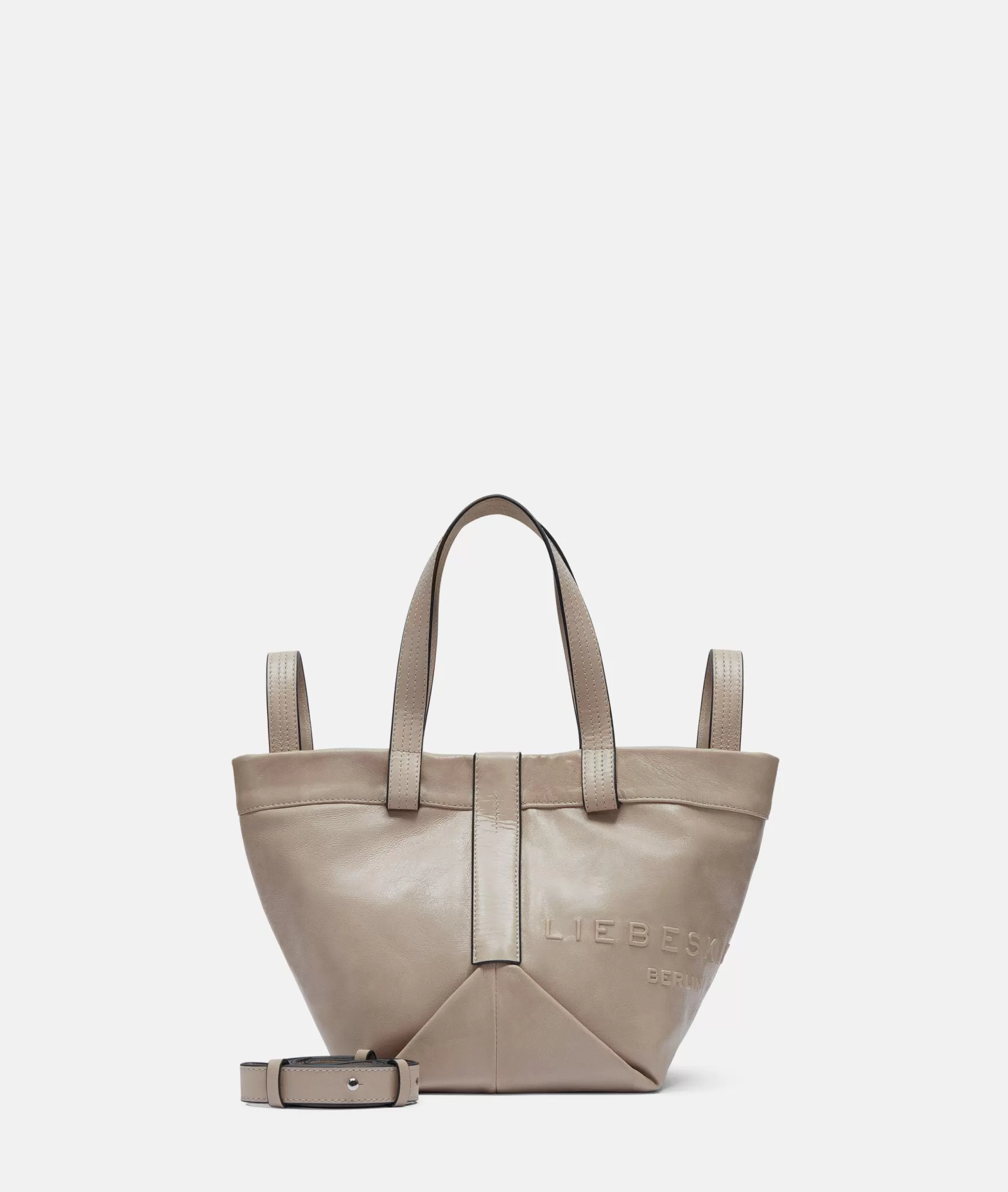 LIEBESKIND BERLIN Leather Bags | Shopper>Elvira Shopper S beige