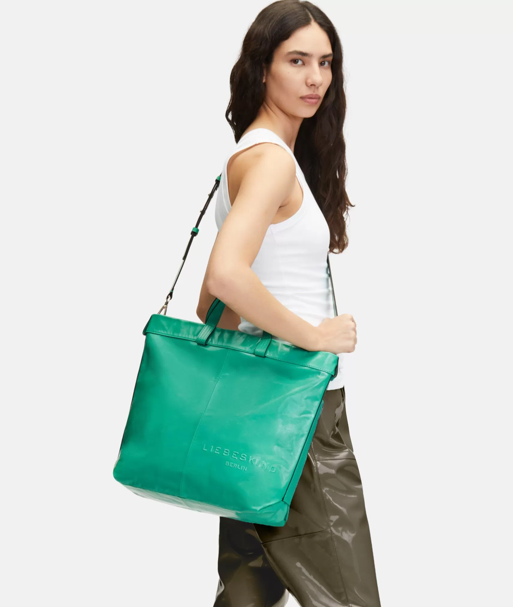 LIEBESKIND BERLIN Business Bags | Leather Bags>Elvira Tote L turquoise