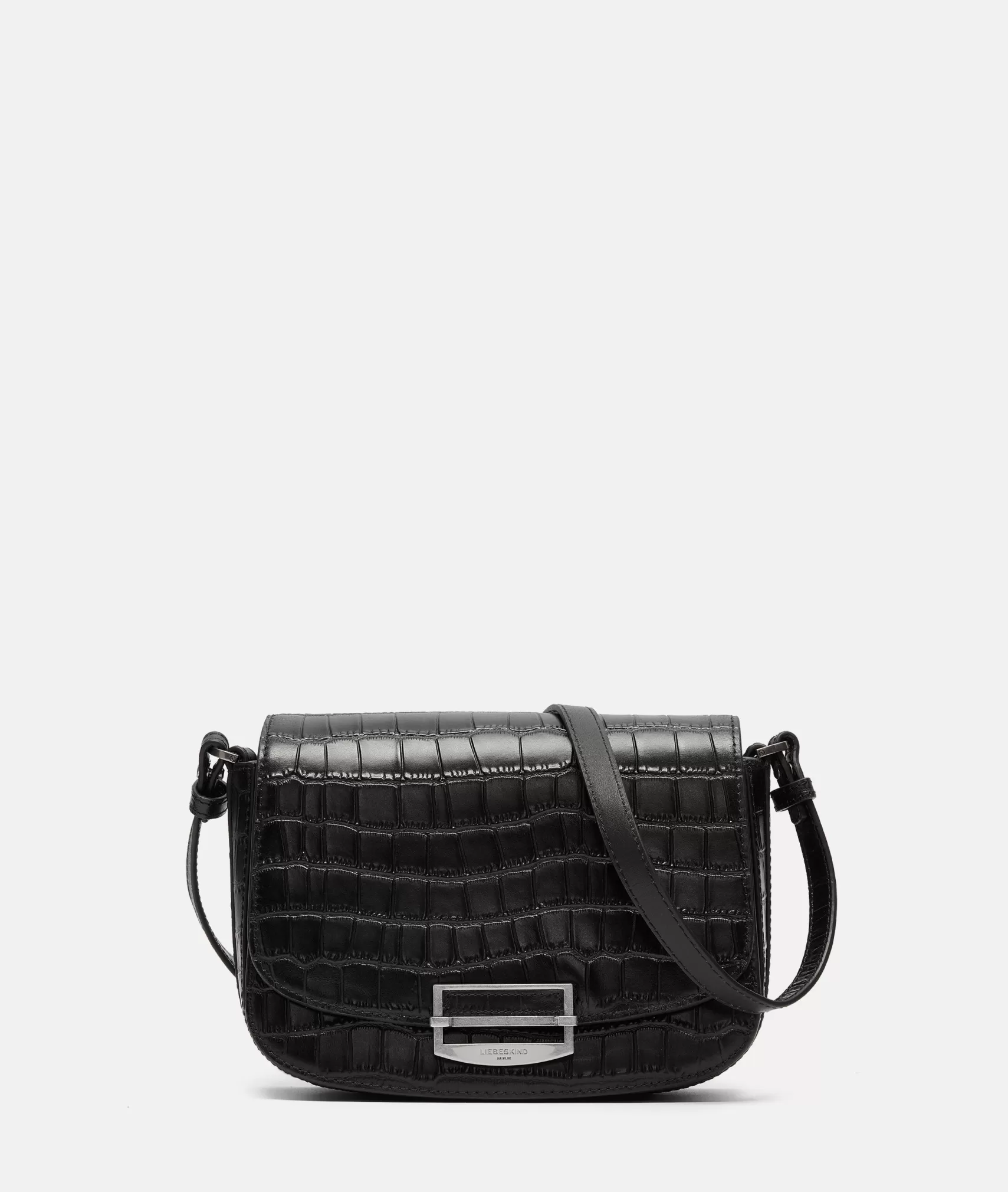 LIEBESKIND BERLIN Leather Bags | Sling Bags>Ezra Crossbody M black