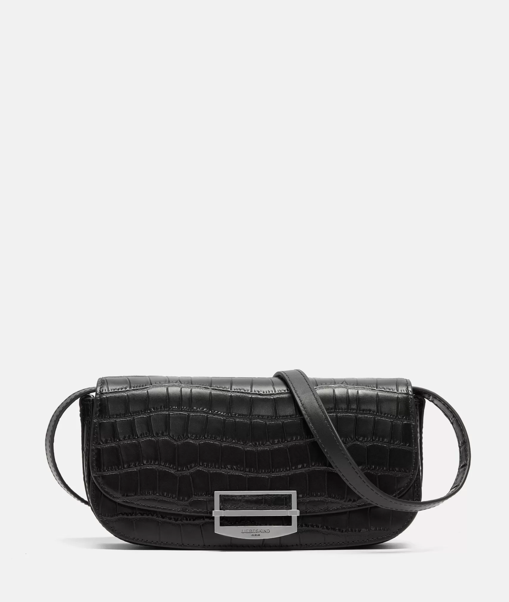 LIEBESKIND BERLIN Leather Bags | Sling Bags>Ezra Crossbody S black