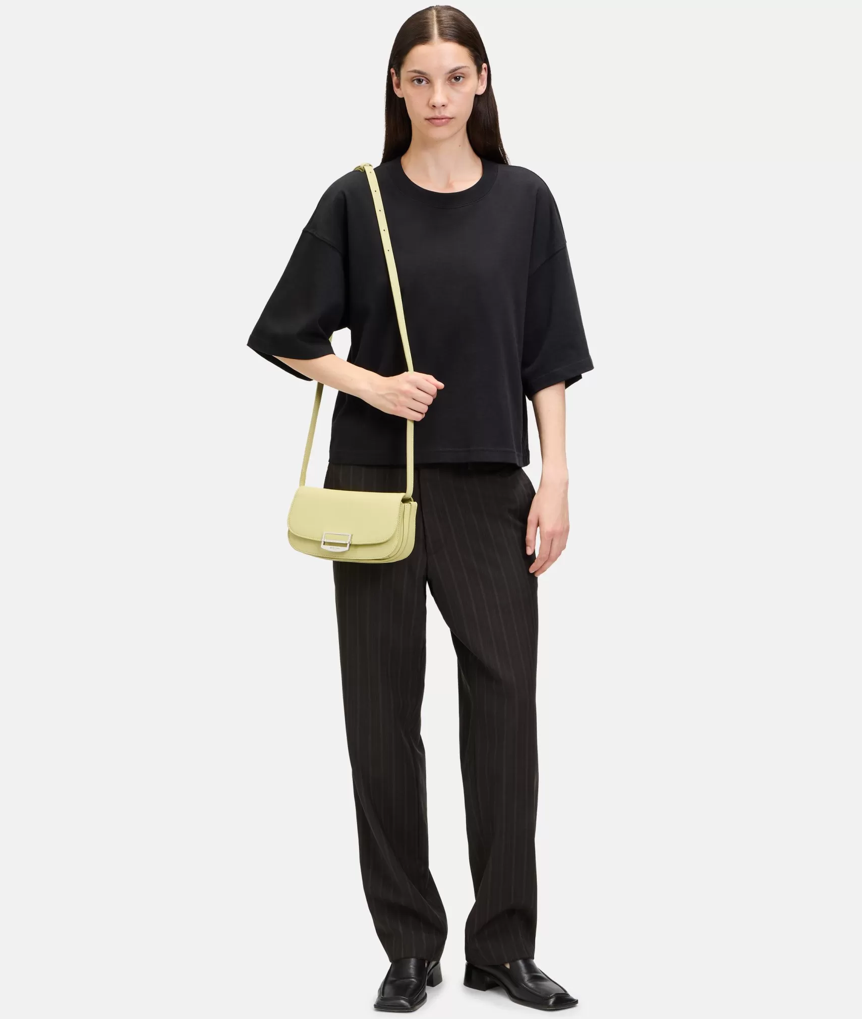 LIEBESKIND BERLIN Leather Bags | Sling Bags>Ezra Crossbody S lightlemon