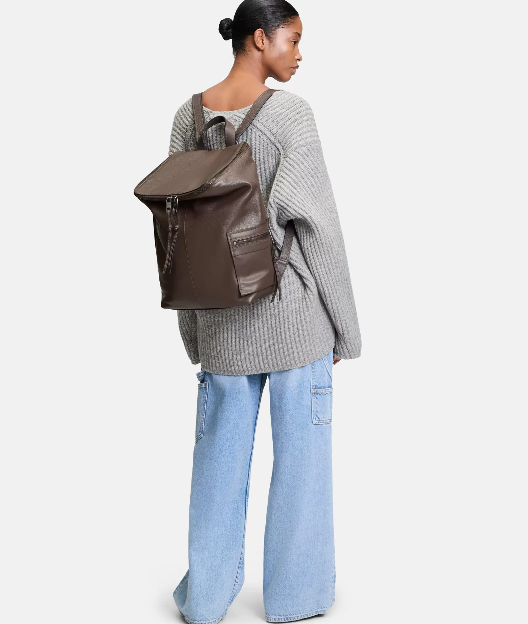 LIEBESKIND BERLIN Leather Bags | Backpacks>Hera Backpack L cinnamon