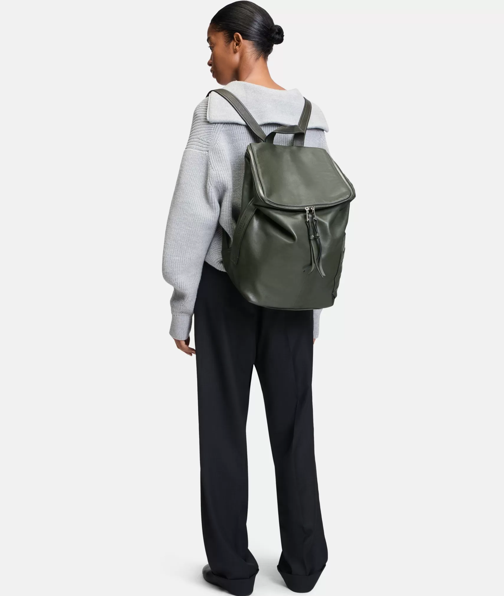 LIEBESKIND BERLIN Leather Bags | Backpacks>Hera Backpack L olive