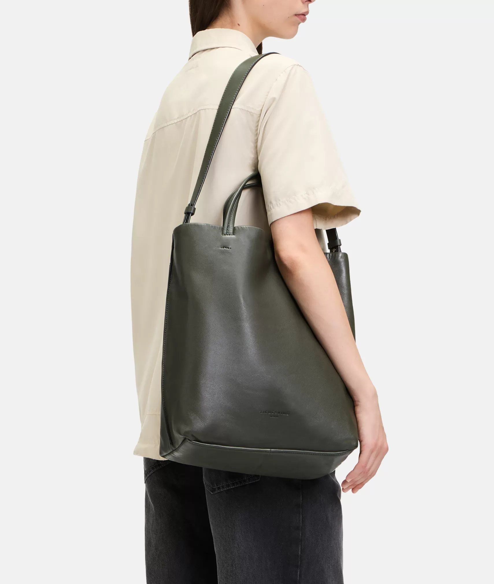 LIEBESKIND BERLIN Business Bags | Leather Bags>Hera Tote L olive