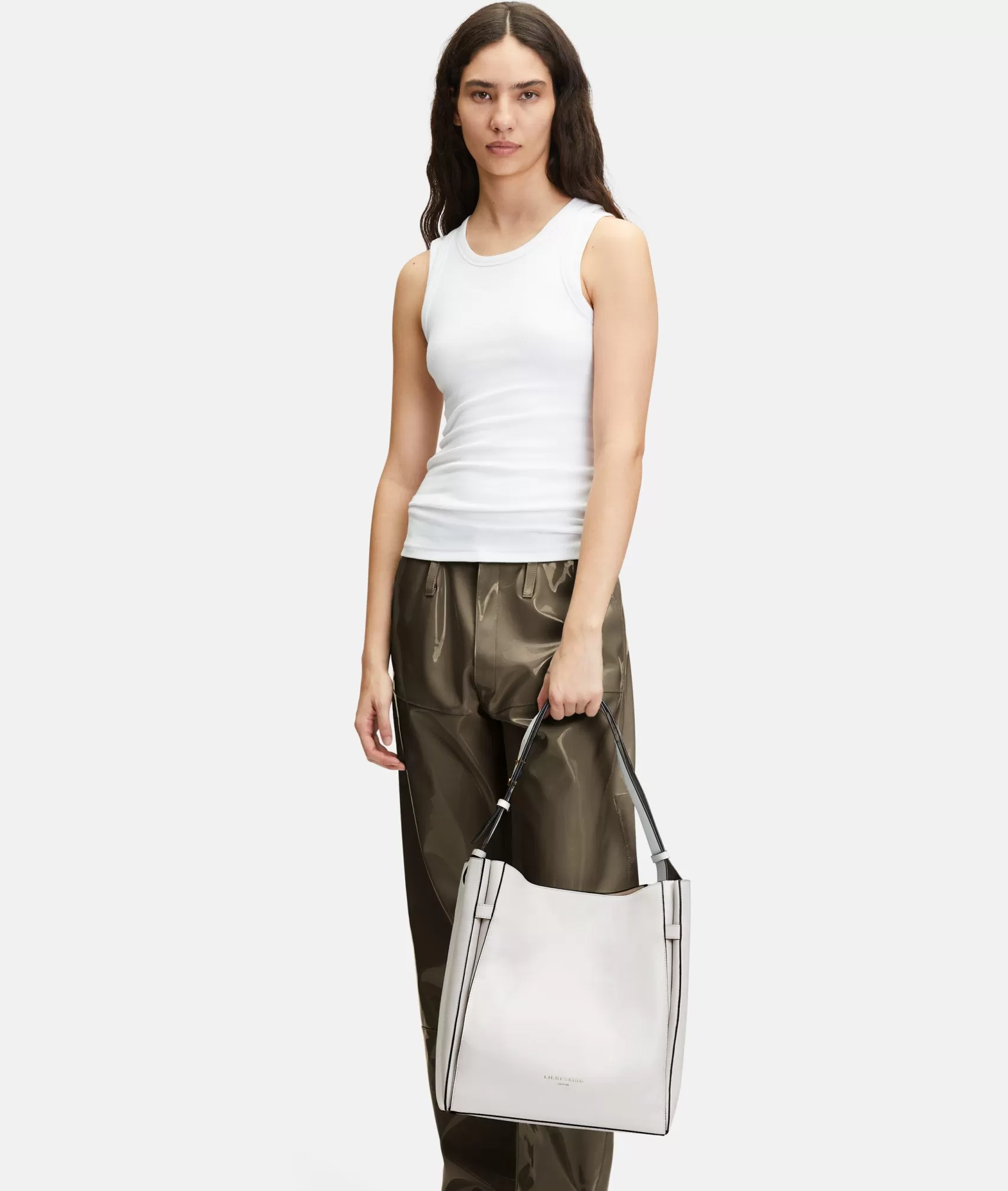 LIEBESKIND BERLIN Business Bags | Leather Bags>Hilla Hobo L white