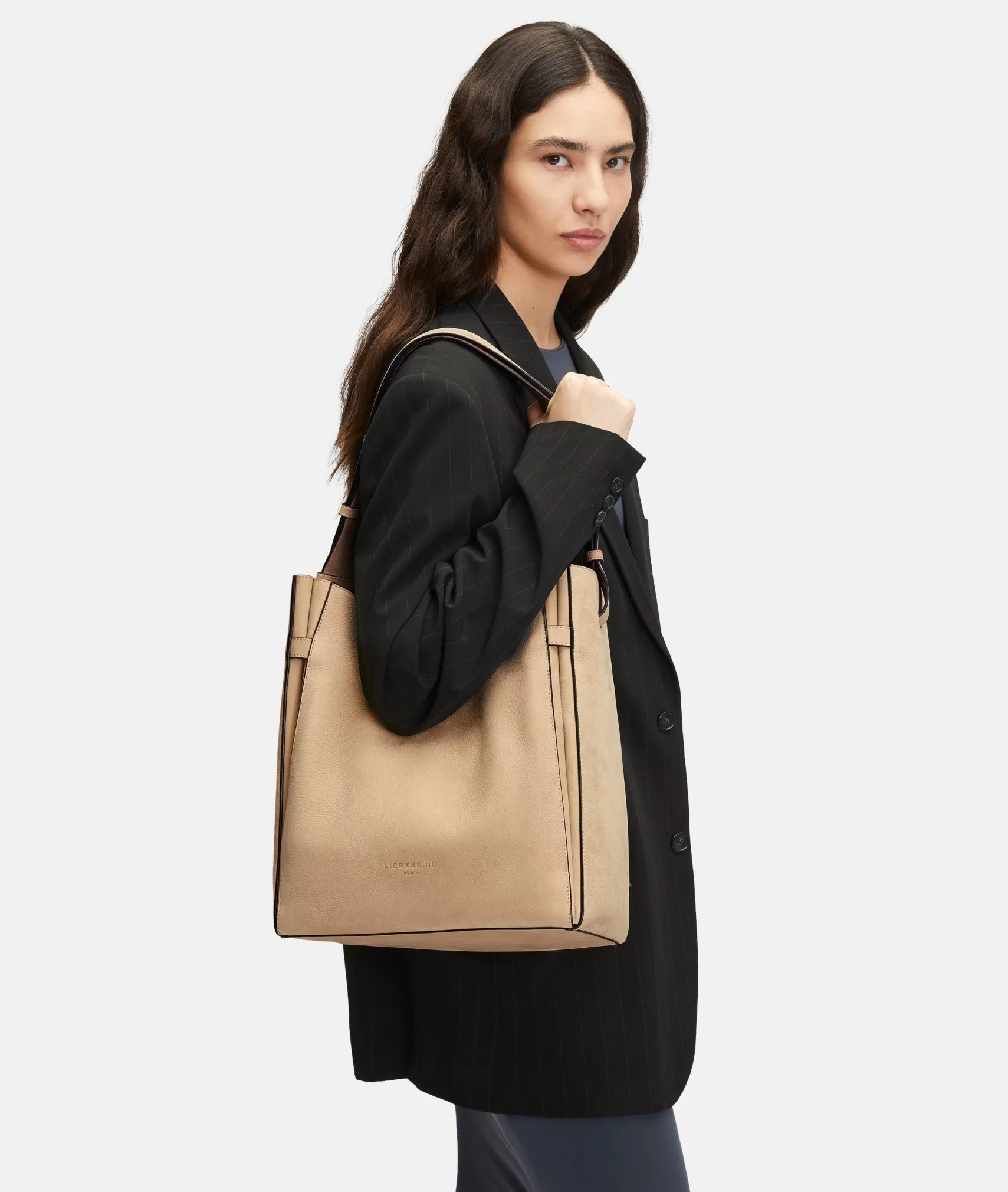 LIEBESKIND BERLIN Business Bags | Leather Bags>Hilla Hobo L sandstone