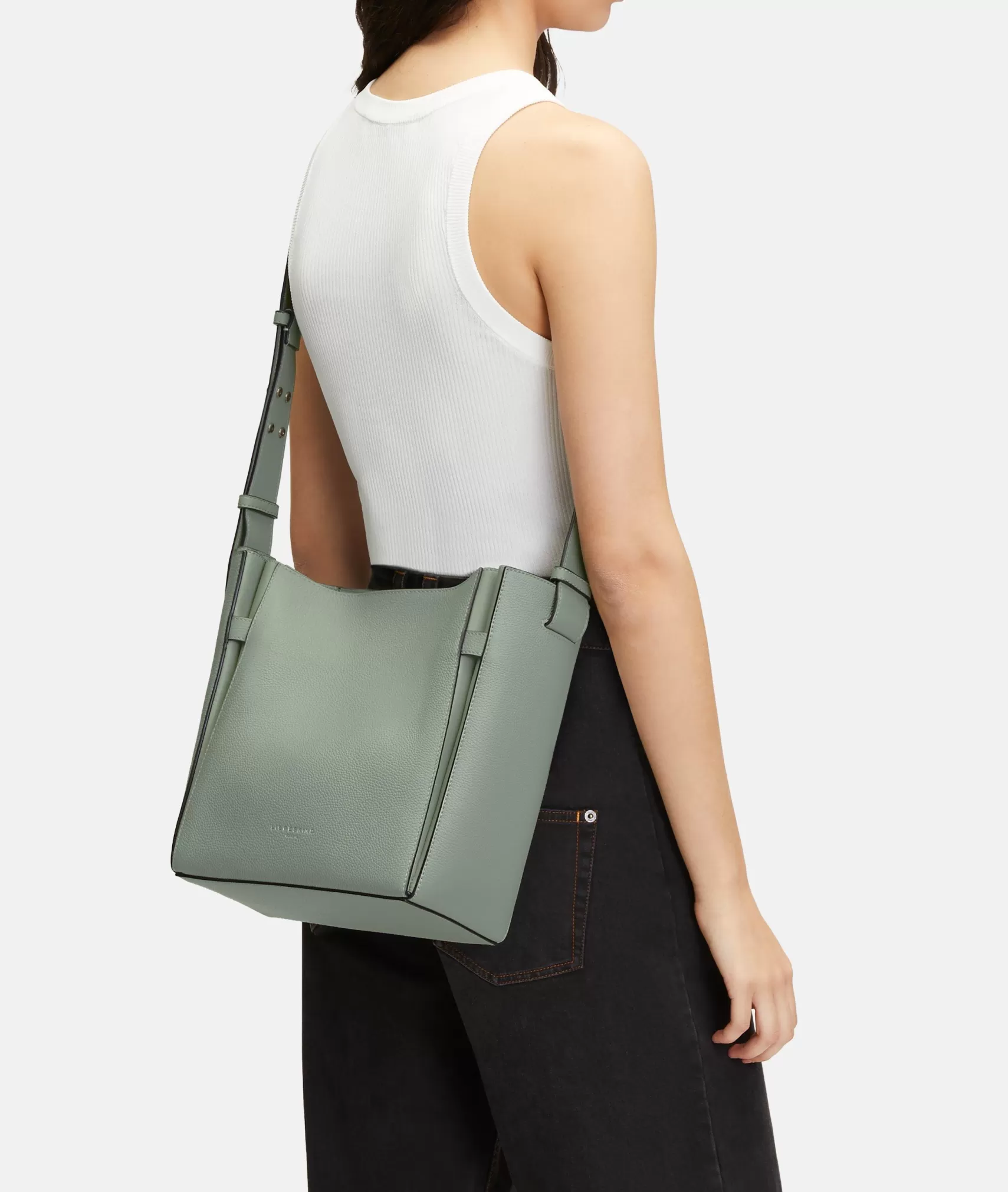 LIEBESKIND BERLIN Business Bags | Leather Bags>Hilla Hobo M sagegreen