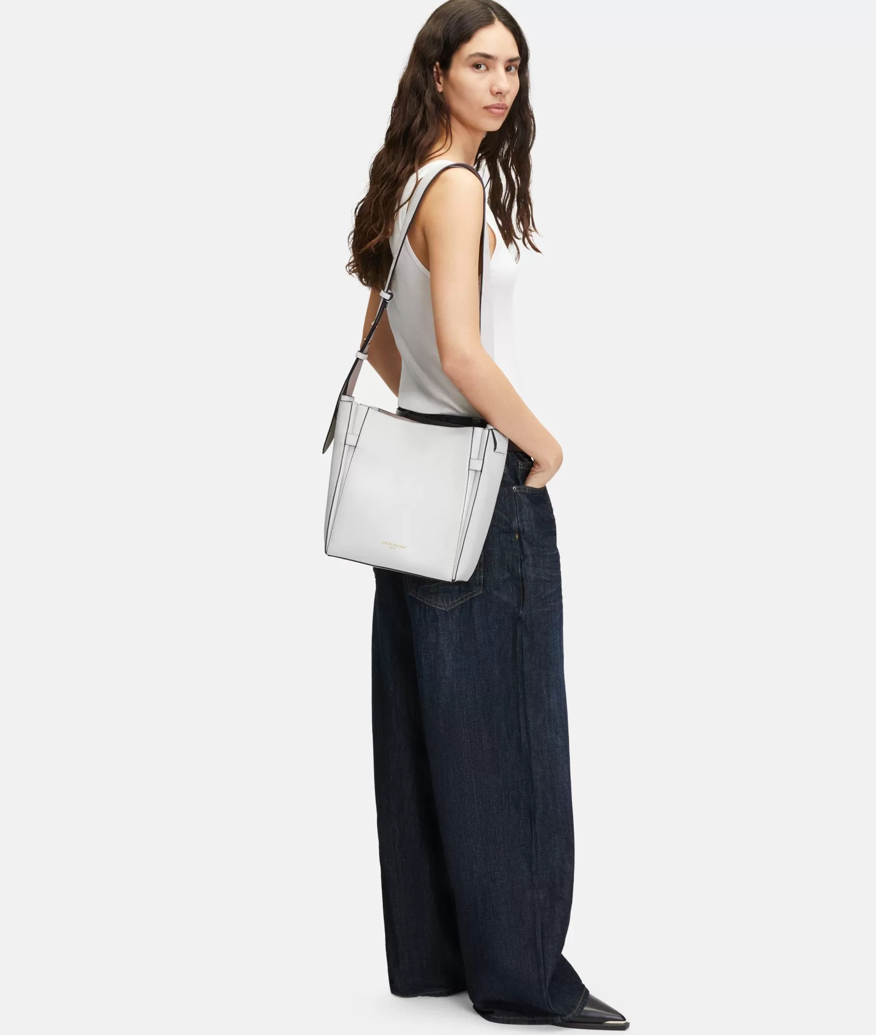 LIEBESKIND BERLIN Business Bags | Leather Bags>Hilla Hobo M white