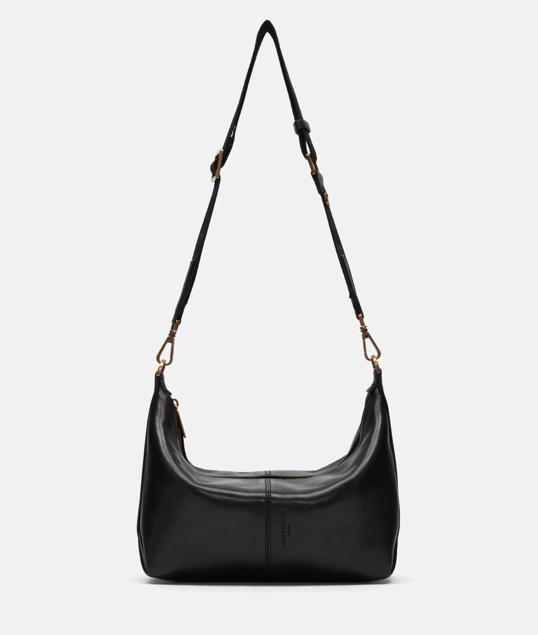 LIEBESKIND BERLIN Leather Bags | Sling Bags>Hobo black